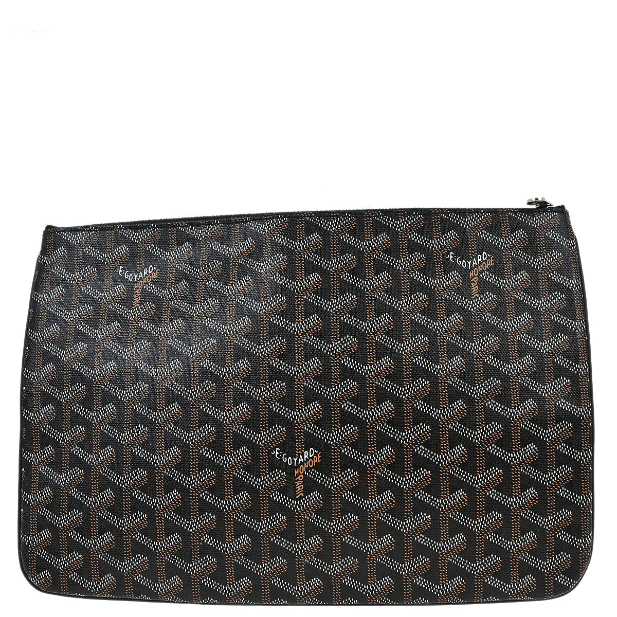 Goyard Black Senat MM Clutch Bag