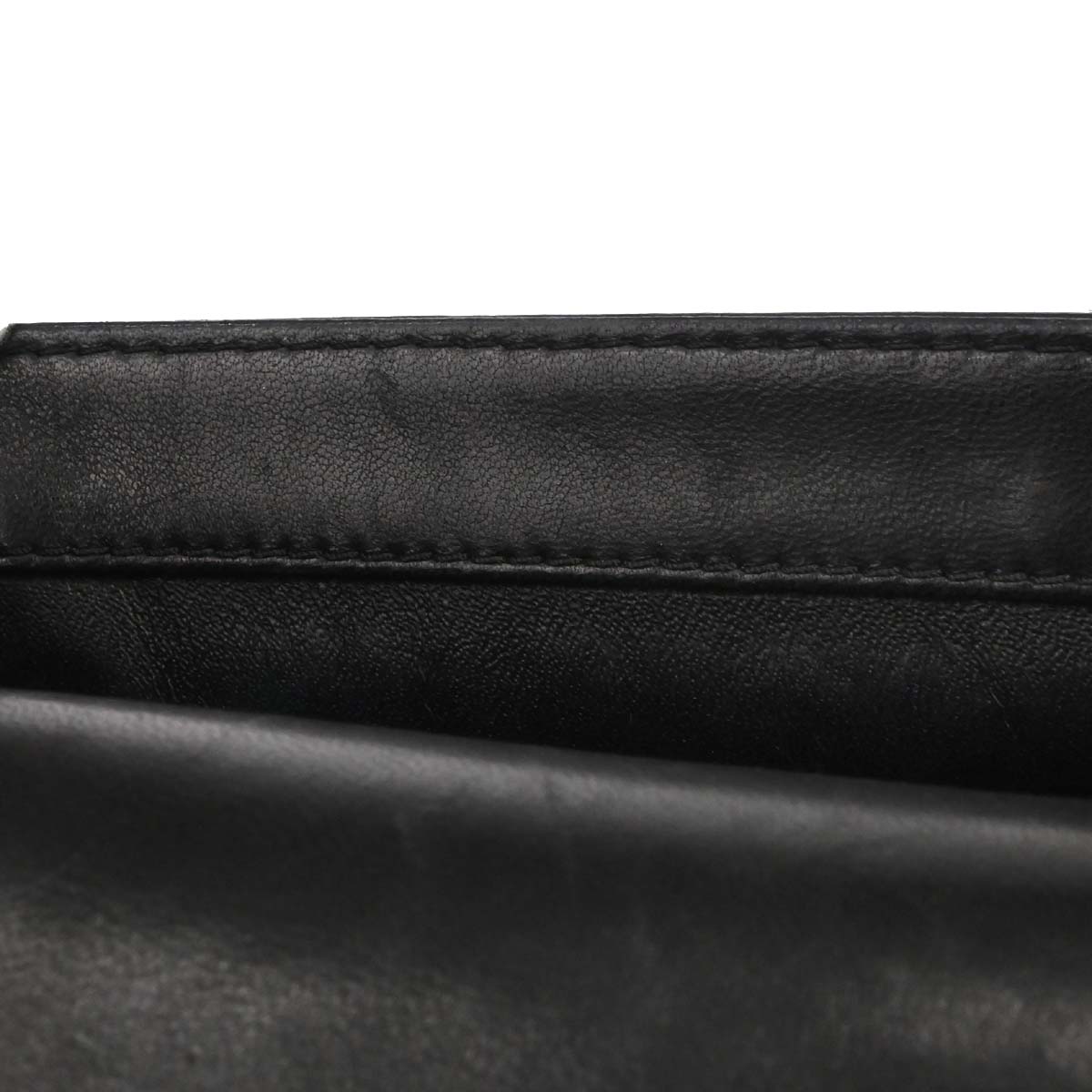 Chanel Black Lambskin Geometric Flap Shoulder Bag