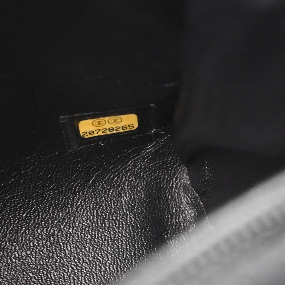 Chanel Black Lambskin Geometric Flap Shoulder Bag