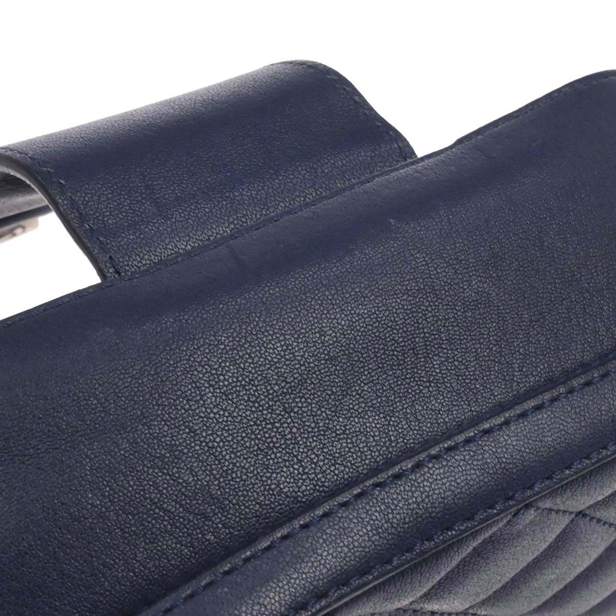 Chanel Navy Lambskin CC Mini Box Camera Bag Shoulder Bag