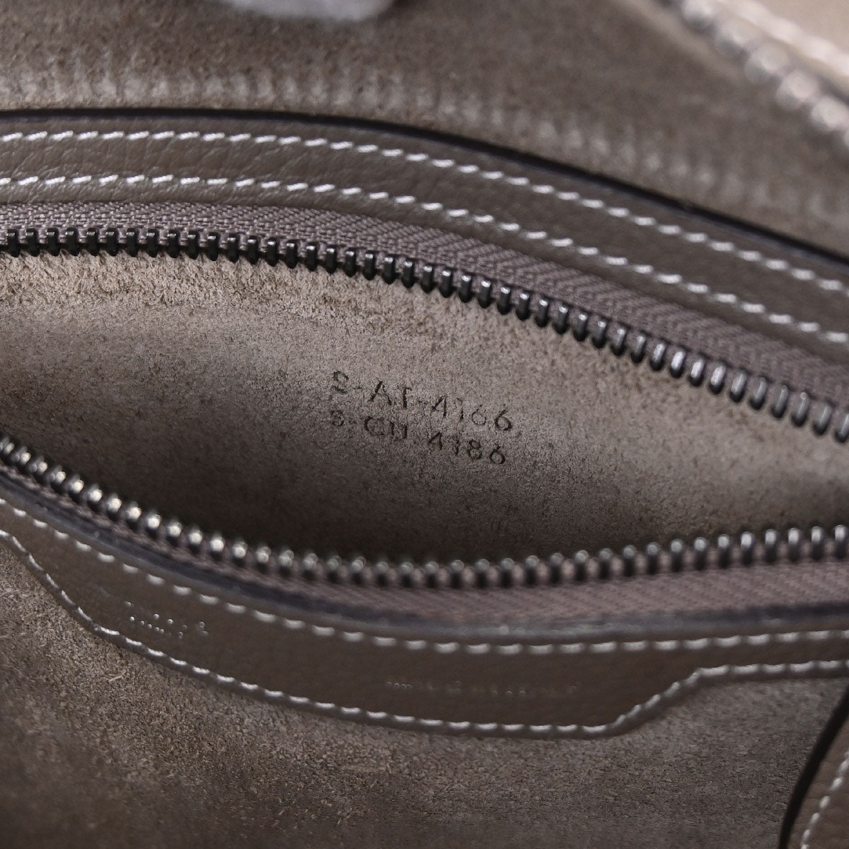 Celine Brown Luggage Micro Tote Handbag