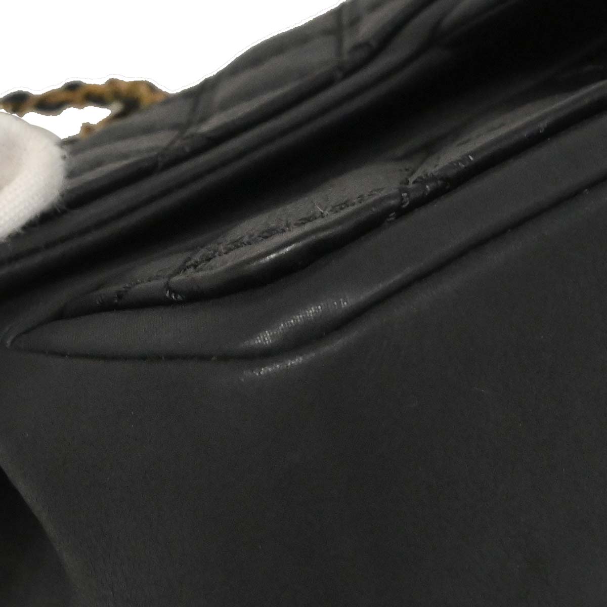 Chanel Black Calfskin Shoulder Bag