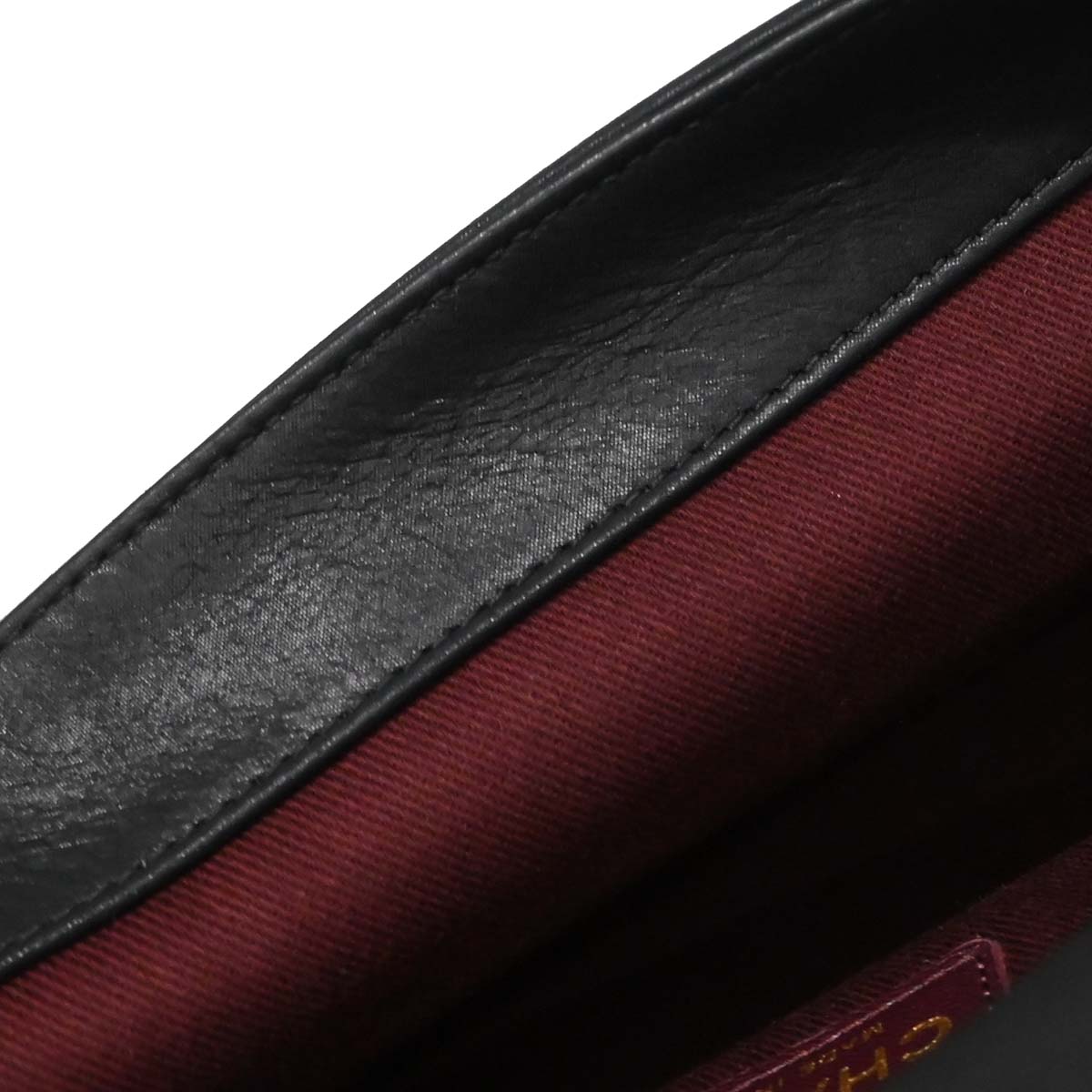 Chanel Black Calfskin Shoulder Bag