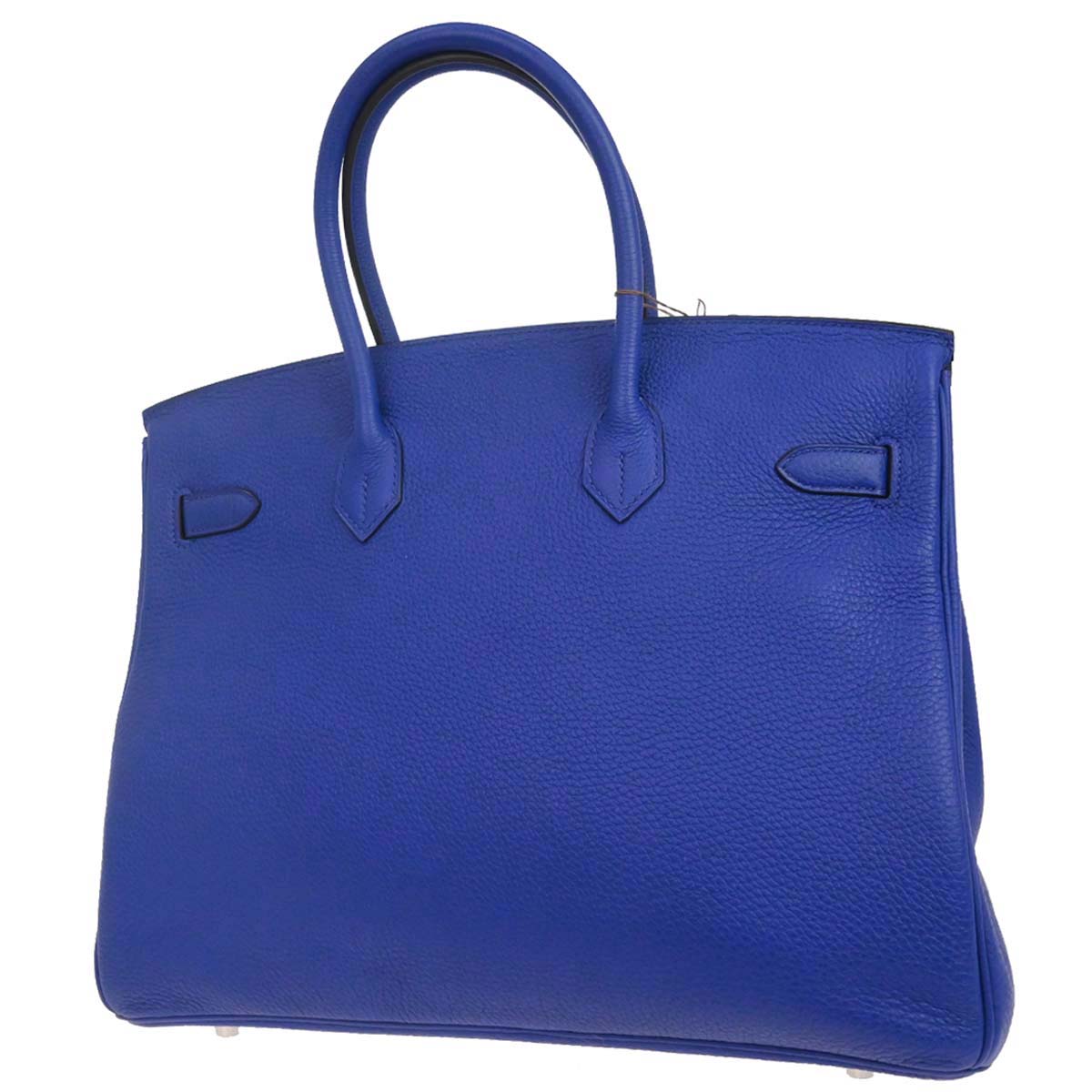 Hermes Blue Electric Togo Birkin 35 Handbag