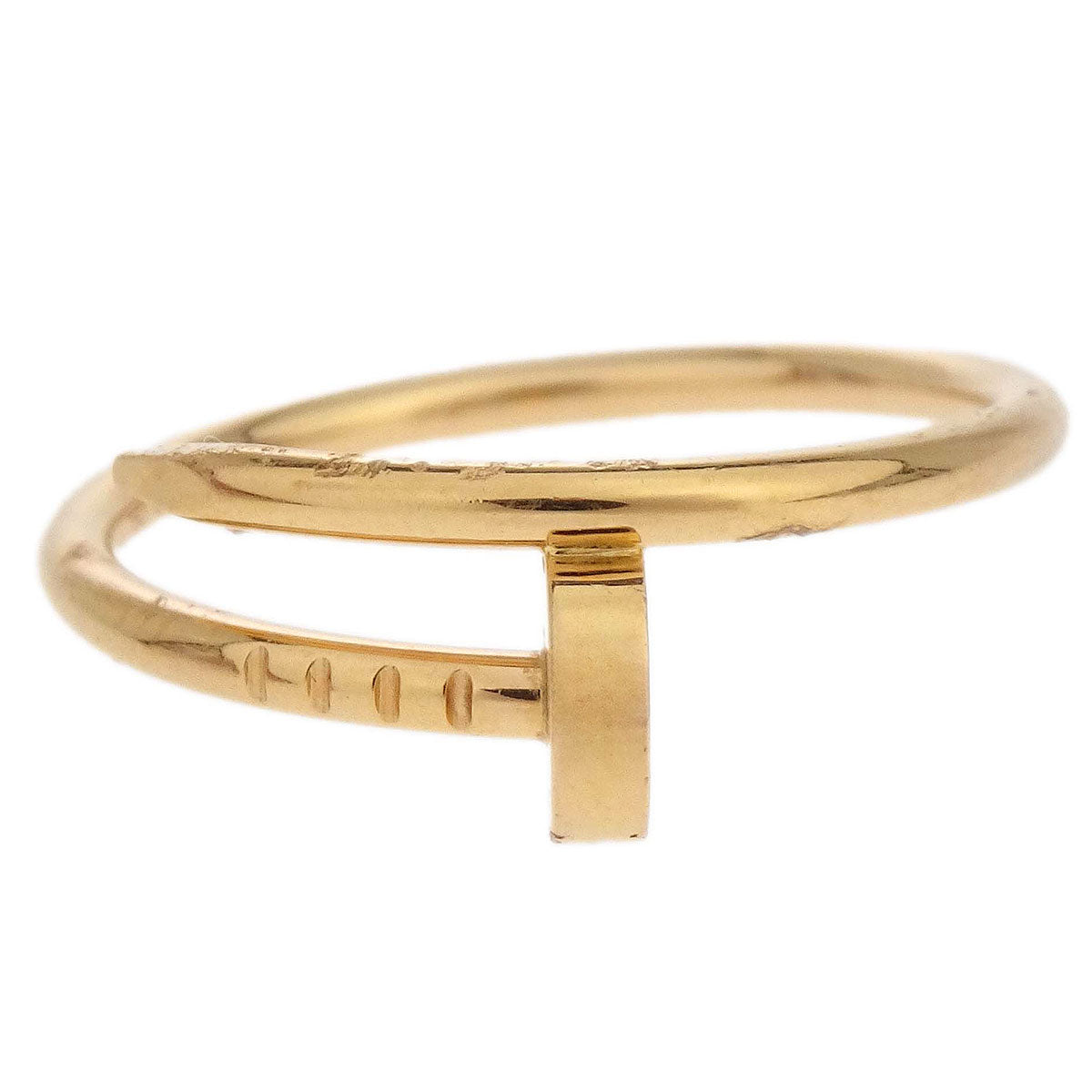 Cartier Juste Un Clou Ring Au750 Gold XQI612 #57 #56 Jewelry