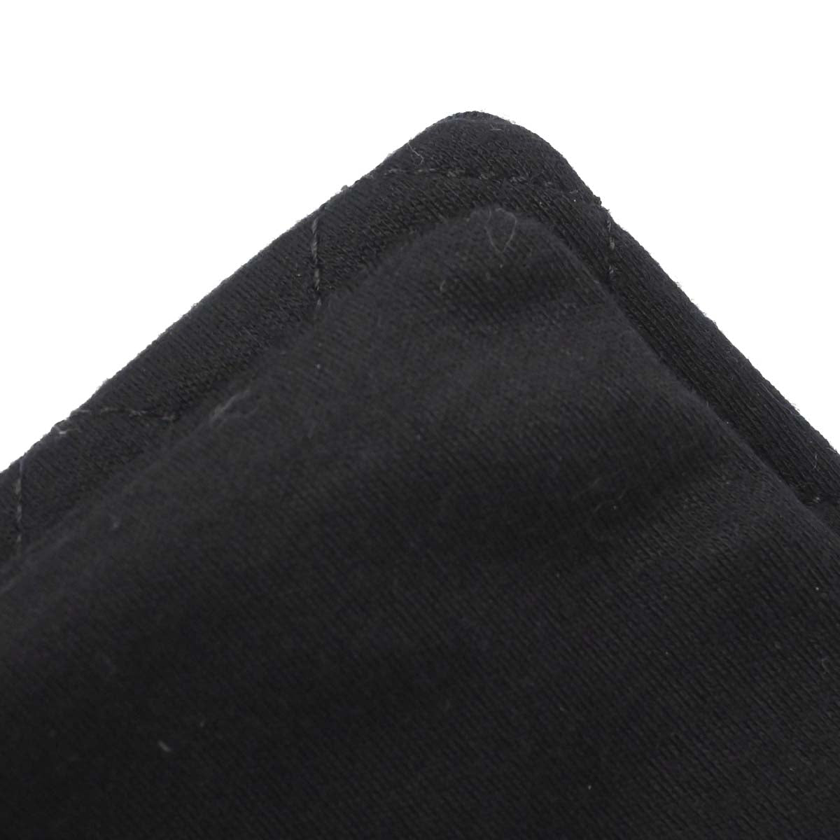 Chanel Black Cotton Shoulder Bag