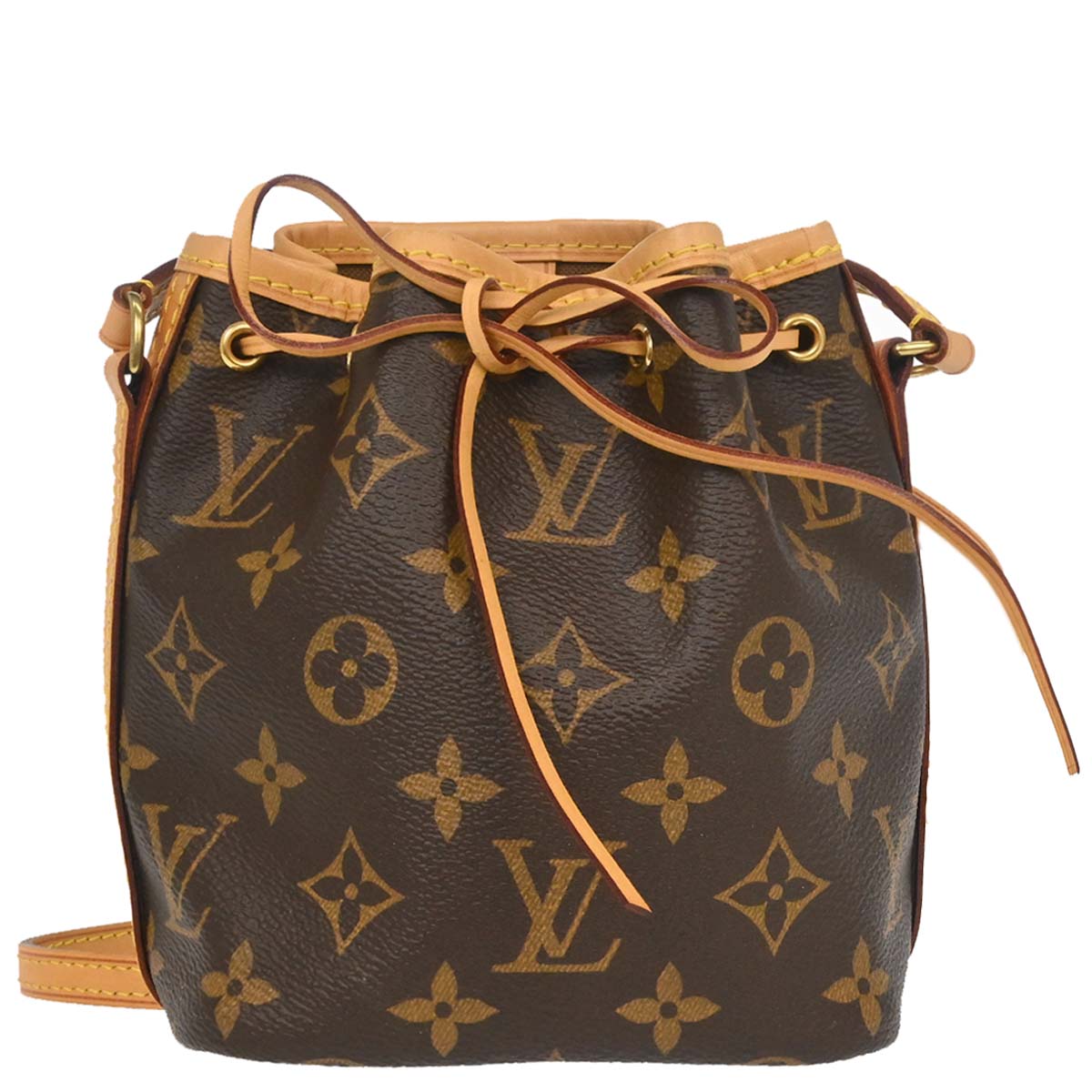 Louis Vuitton Monogram Nano Noe Shoulder Bag M41346