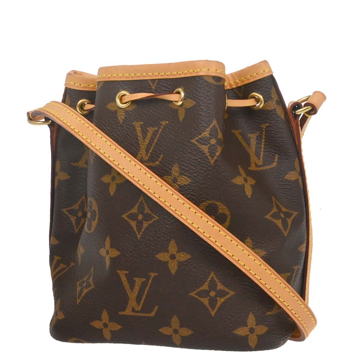 Louis Vuitton Monogram Nano Noe Shoulder Bag M41346