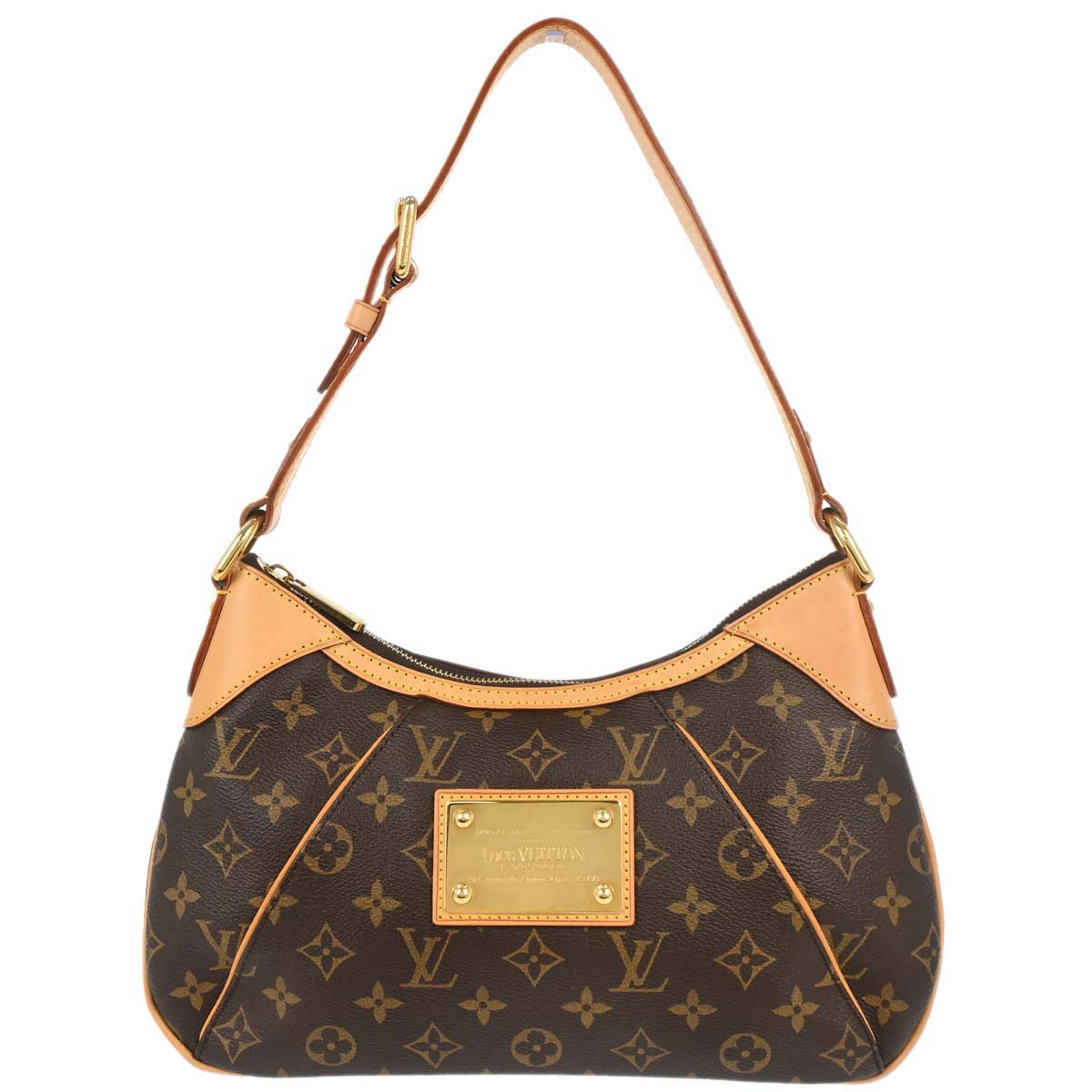 Louis Vuitton Monogram Thames PM Hobo Handbag M56384