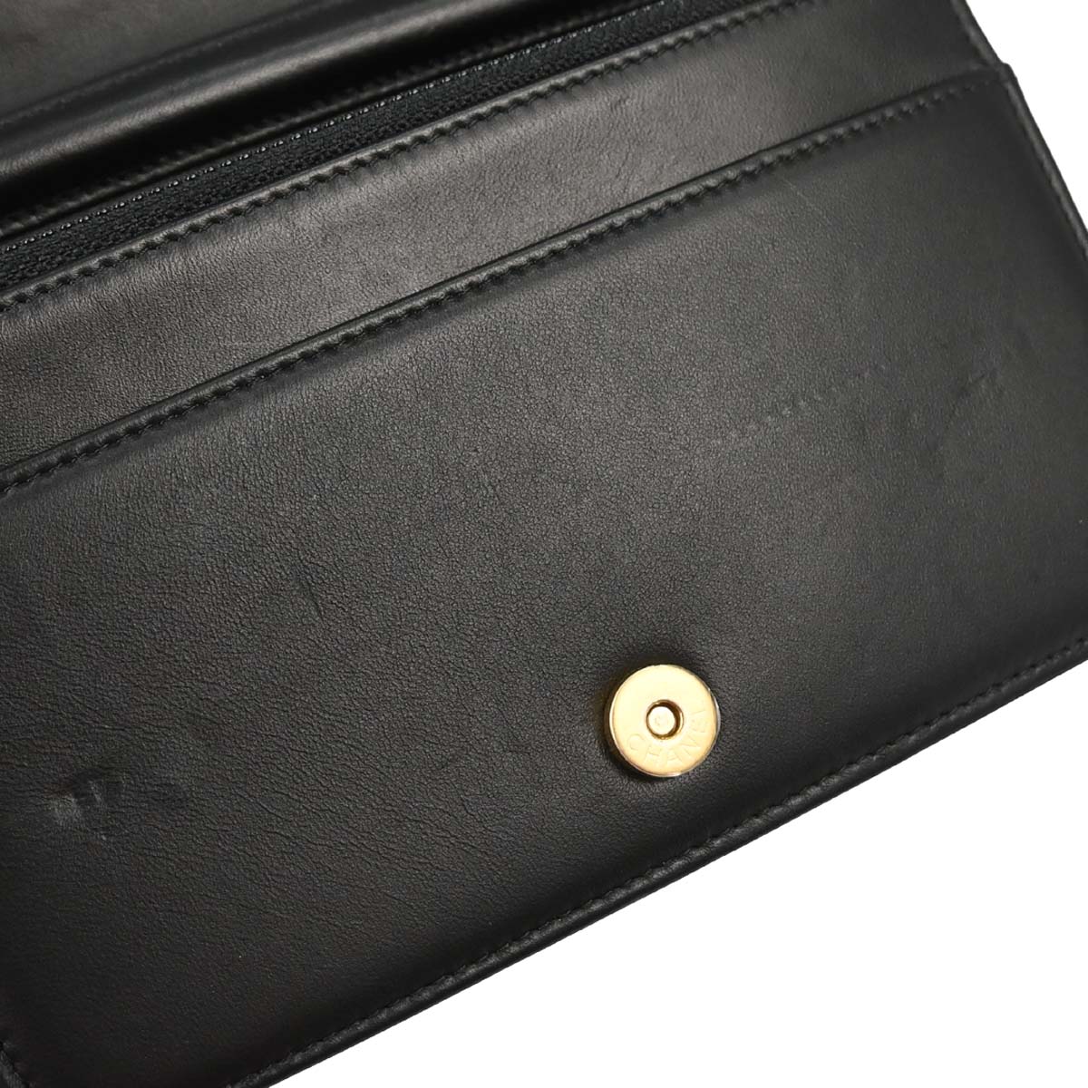 Boy Chanel Black Lambskin Chain WOC Shoulder Bag