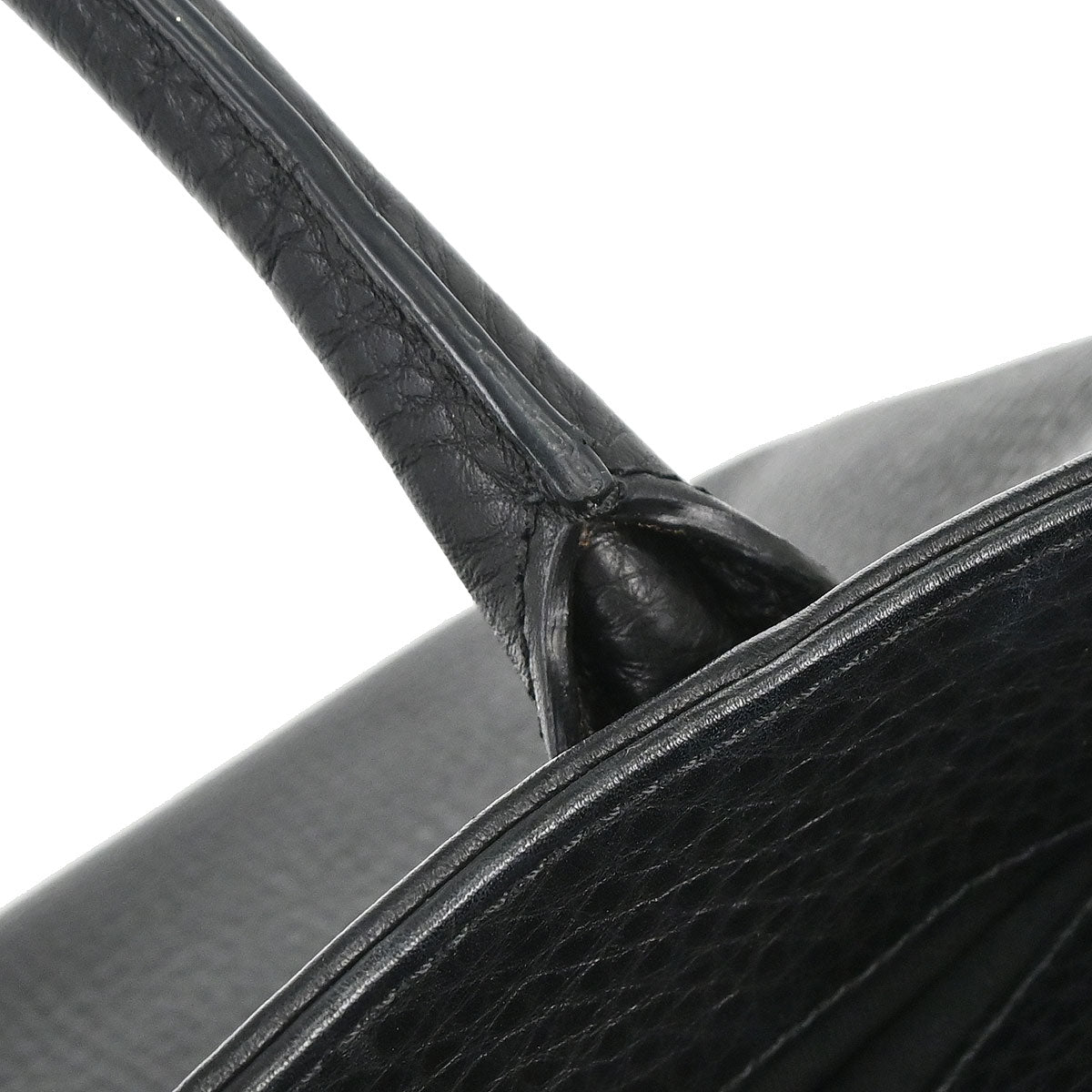 Chanel Black Deerskin Executive Cerf 2way Shoulder Tote Bag