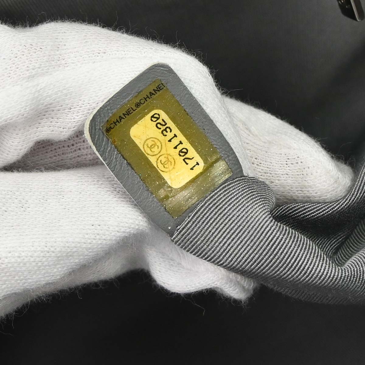 Chanel 2012-2013 Gray Calfskin Executive Cerf 2way Shoulder Tote Bag