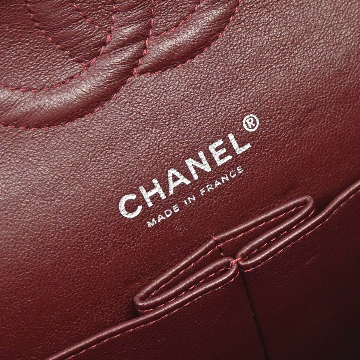 Chanel 2014 Black Caviar Skin Medium Classic Double Flap Shoulder Bag