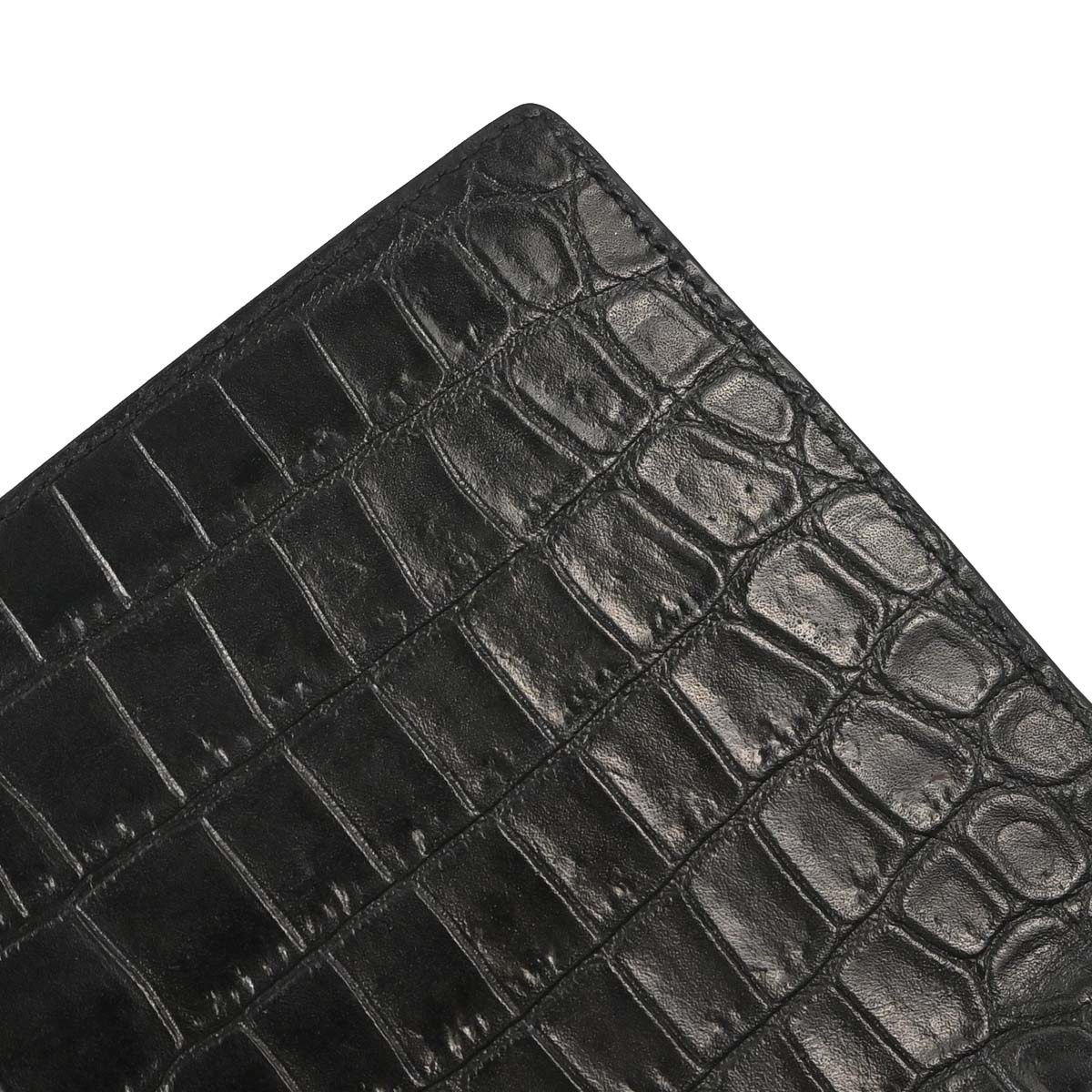 Saint Laurent Black Embossed Leather Sunset Shoulder Bag