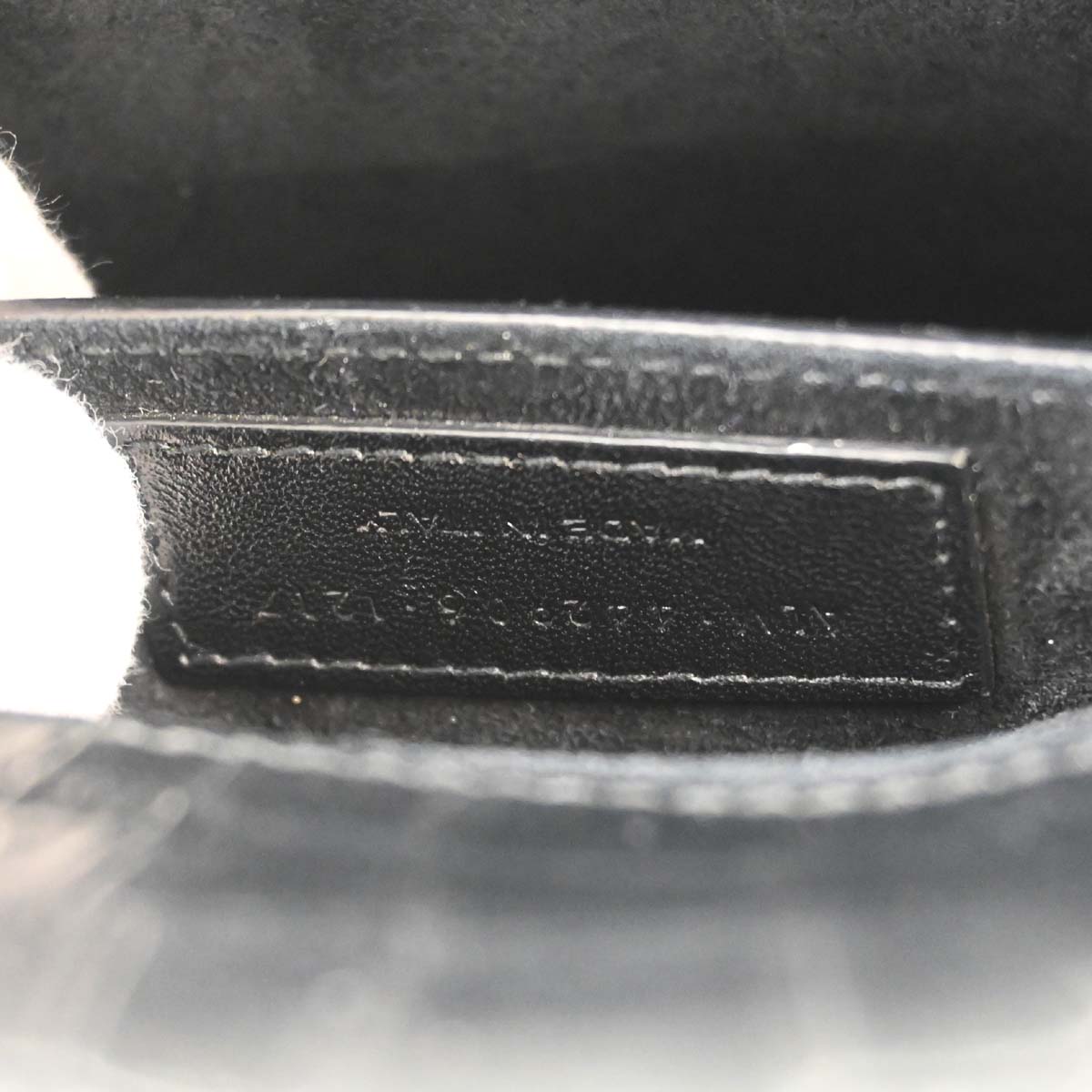Saint Laurent Black Embossed Leather Sunset Shoulder Bag
