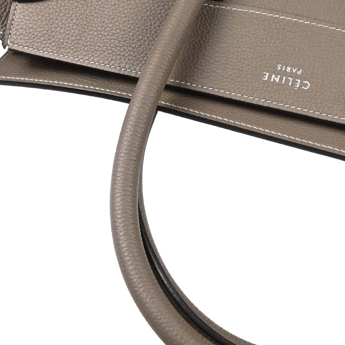 Celine Brown Mini Luggage Tote Handbag