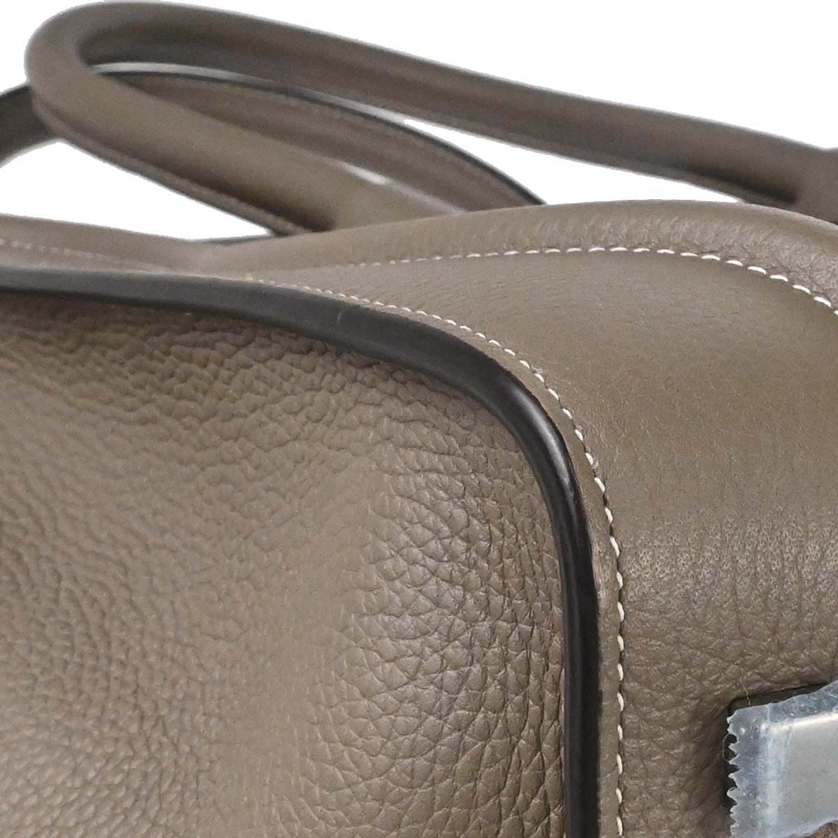 Celine Brown Mini Luggage Tote Handbag