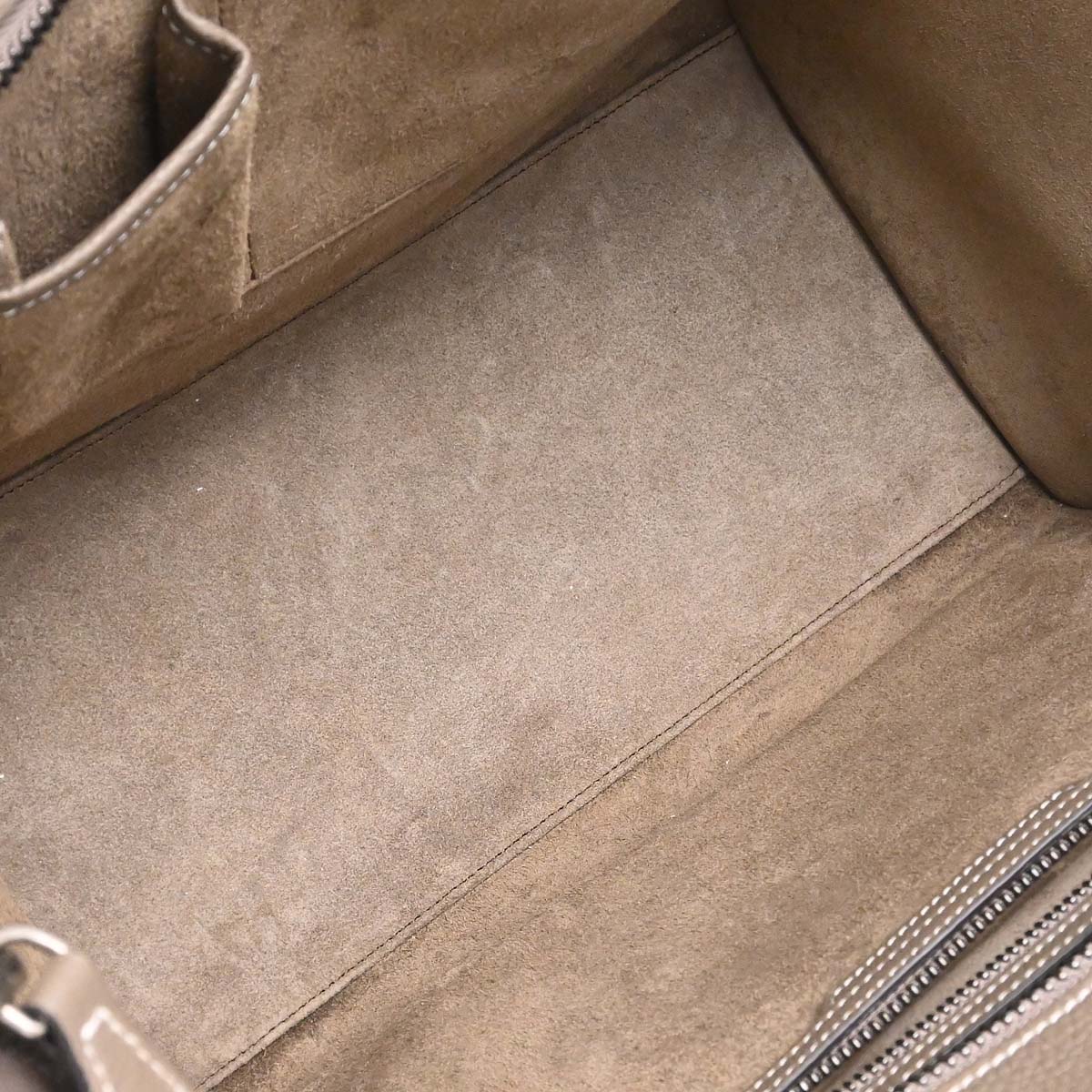 Celine Brown Mini Luggage Tote Handbag