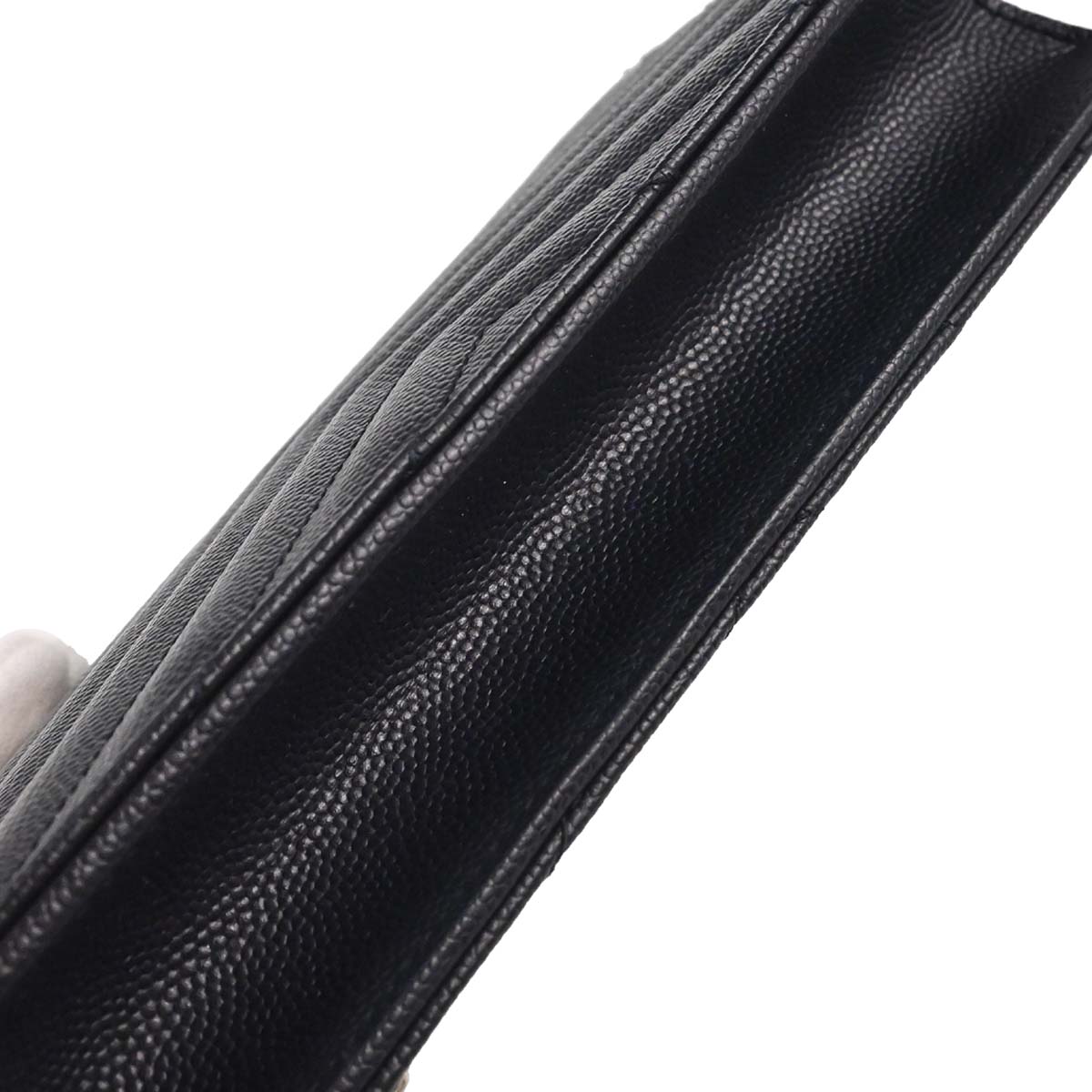 Saint Laurent Navy Envelope WOC Wallet on Chain Bag