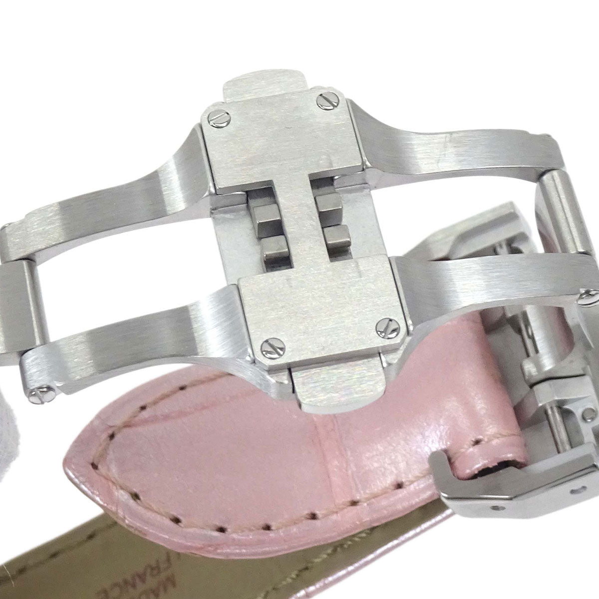 Cartier * Santos 100 MM 33mm Ref.2878 Self-winding Watch SS Alligator