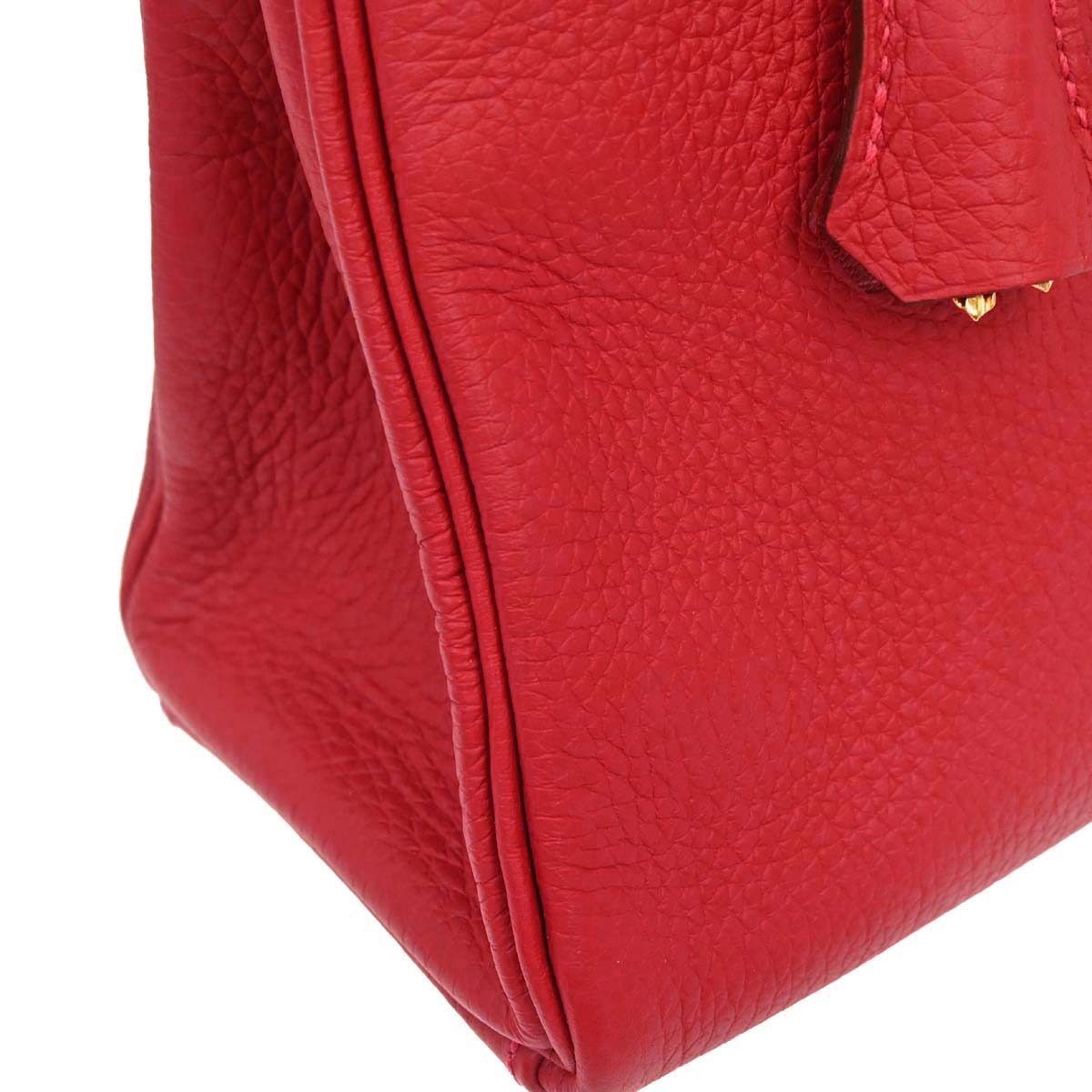 Hermes Rouge Casaque Taurillon Kelly 28 Retourne 2way Shoulder Handbag