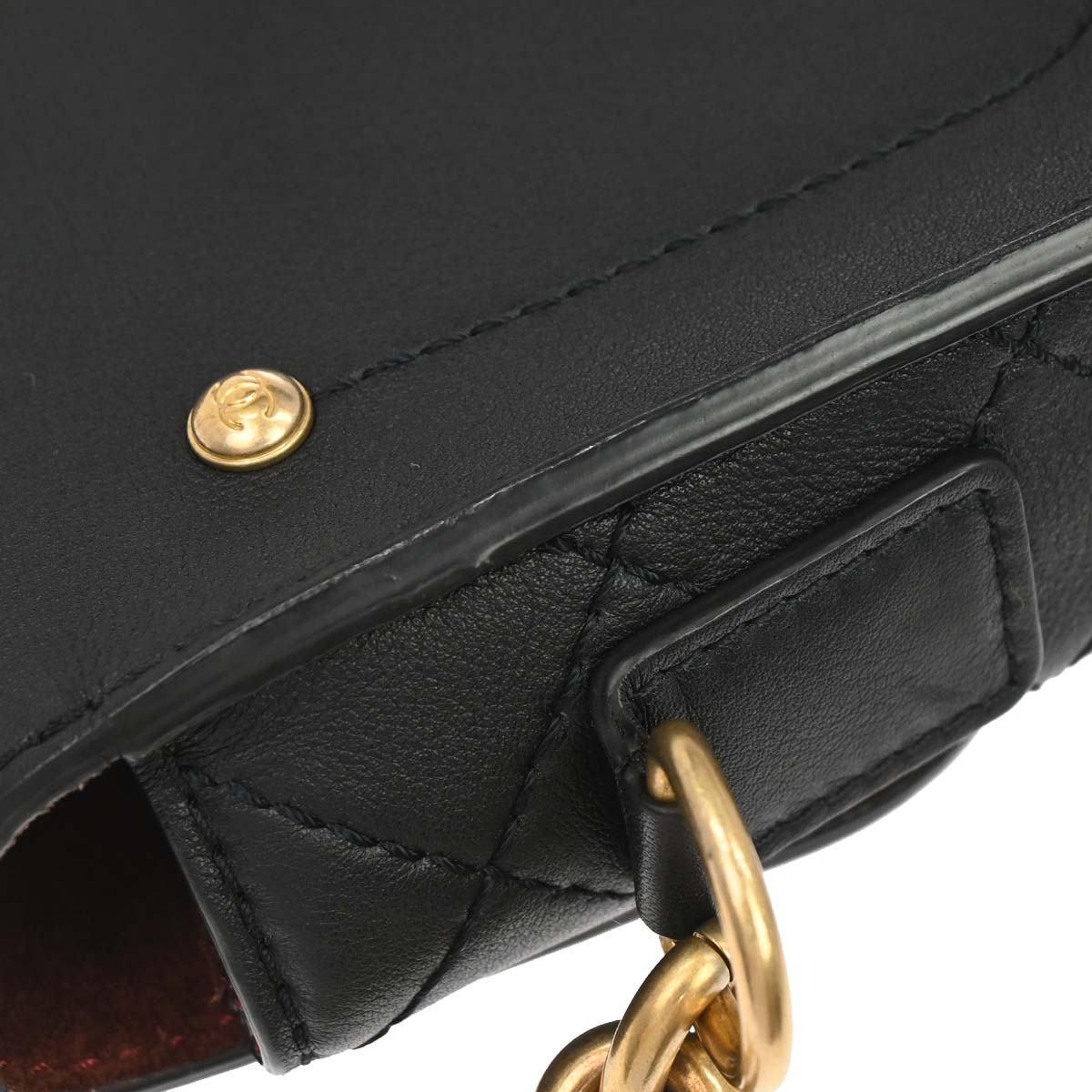 Chanel 2019 Black Calfskin Multi Pouching Flap Shoulder Bag