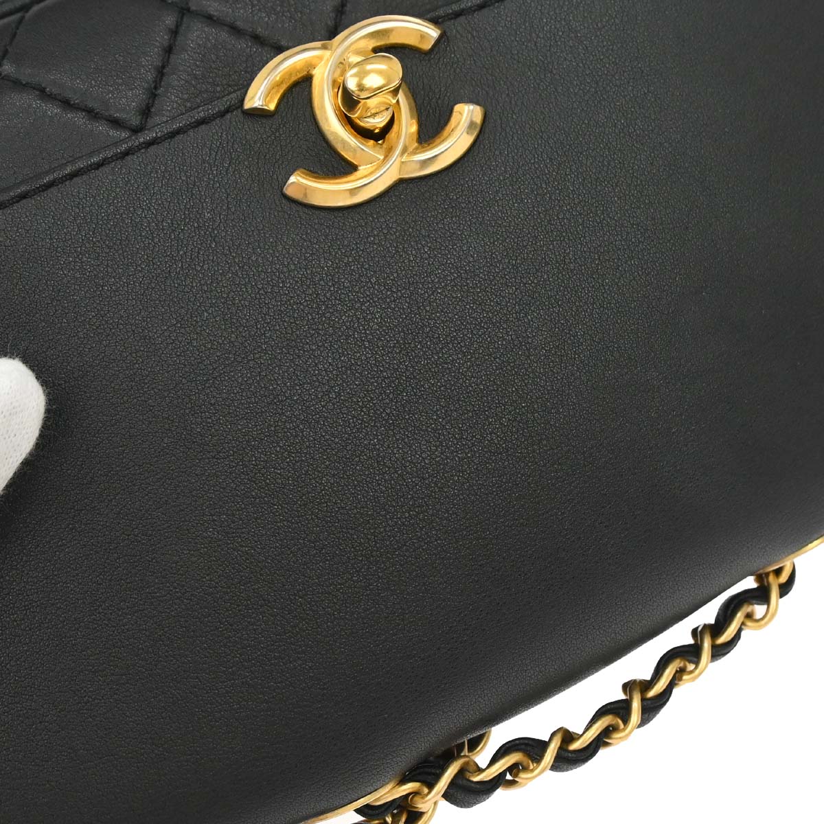 Chanel 2019 Black Calfskin Multi Pouching Flap Shoulder Bag