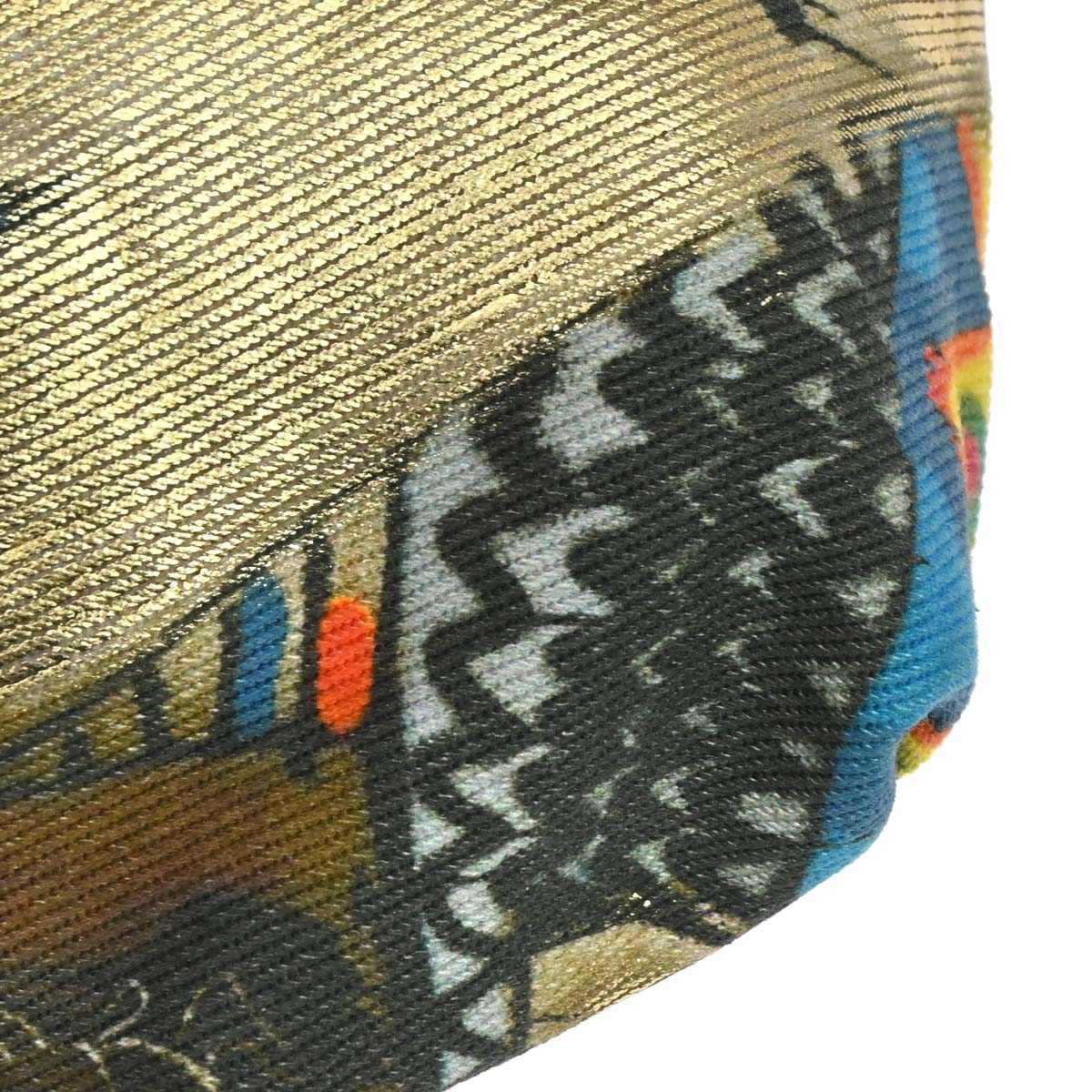 Chanel 2019 Gold Canvas Graffiti Street Spirit Waist Bag