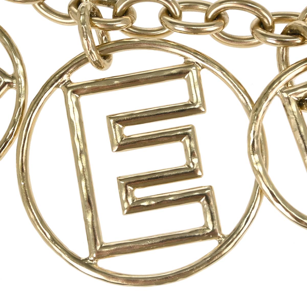 Chanel Chain Belt Medallion Logo CC Gold B17C Small Good