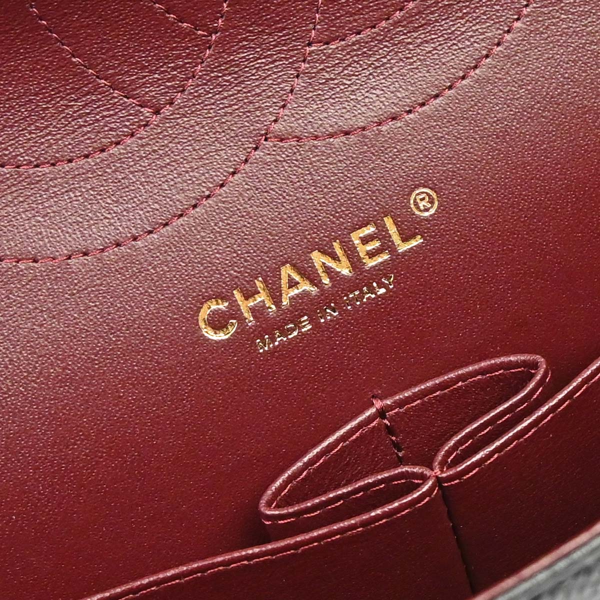 Chanel 2019 Black Caviar Skin Jumbo Classic Double Flap Shoulder Bag