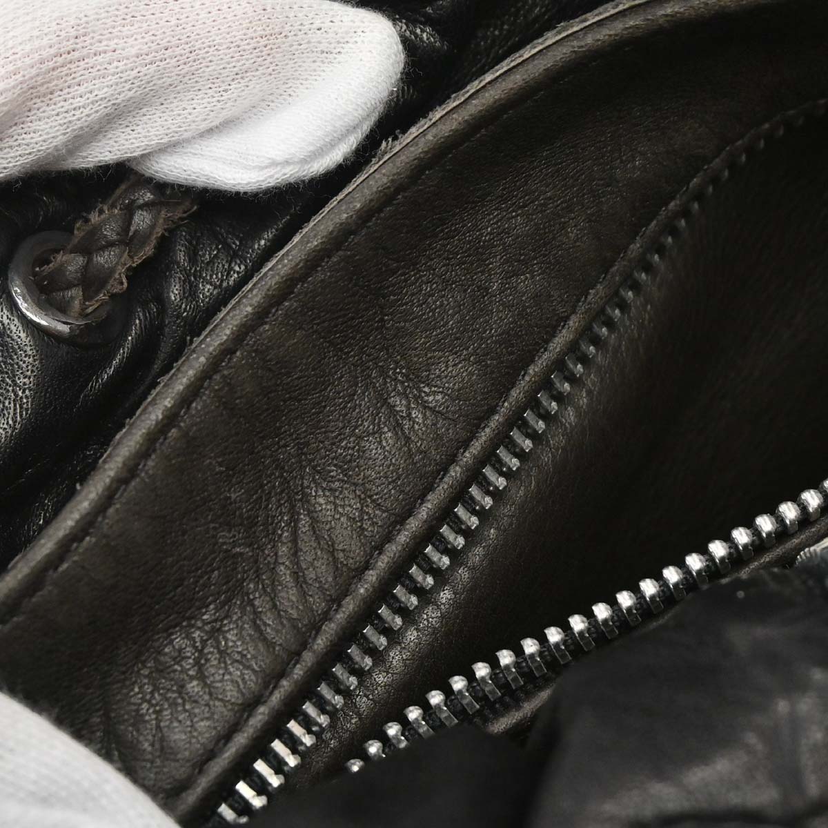 Chrome Hearts Flerknee Brown Leather Backpack