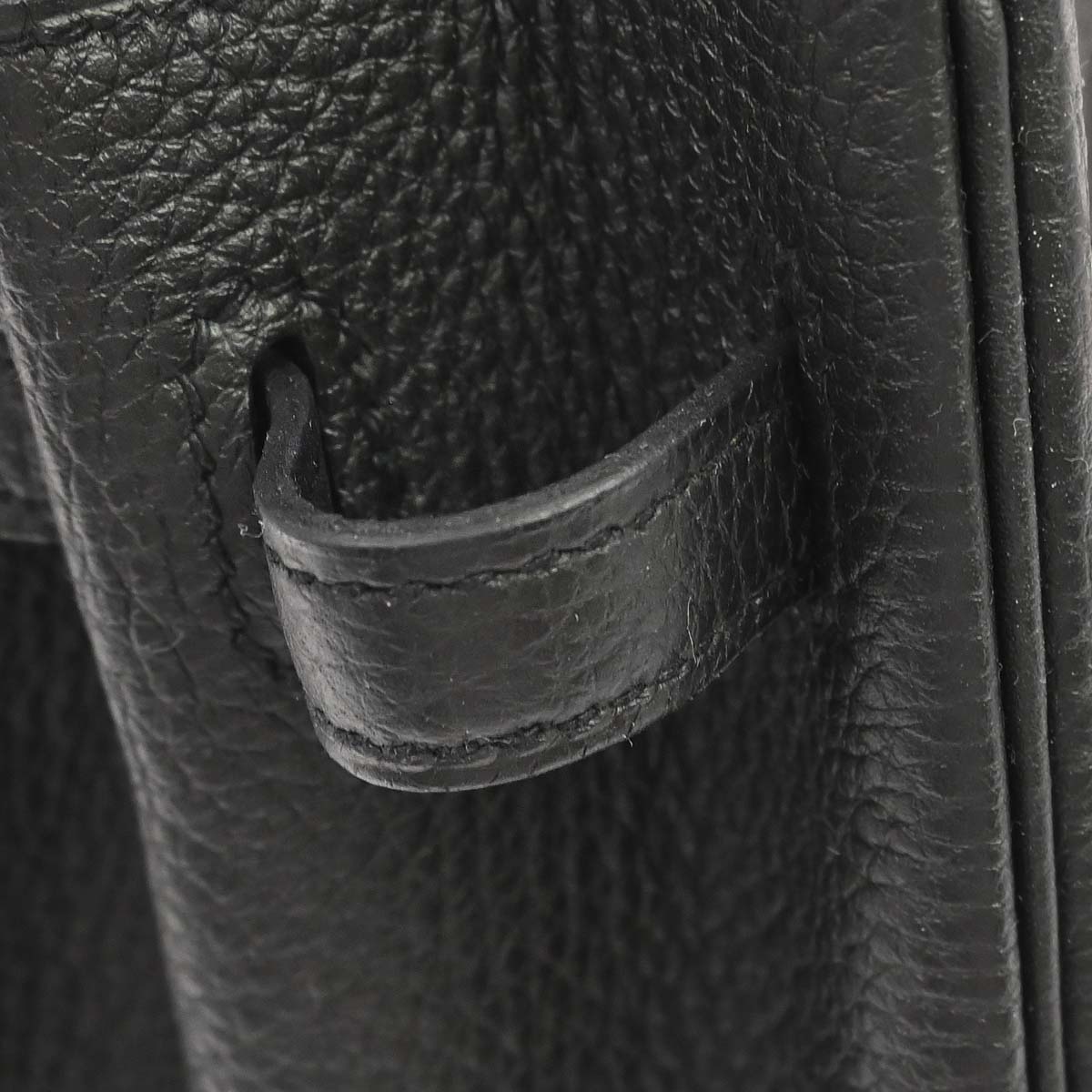 Hermes Black Togo Birkin 25 Handbag