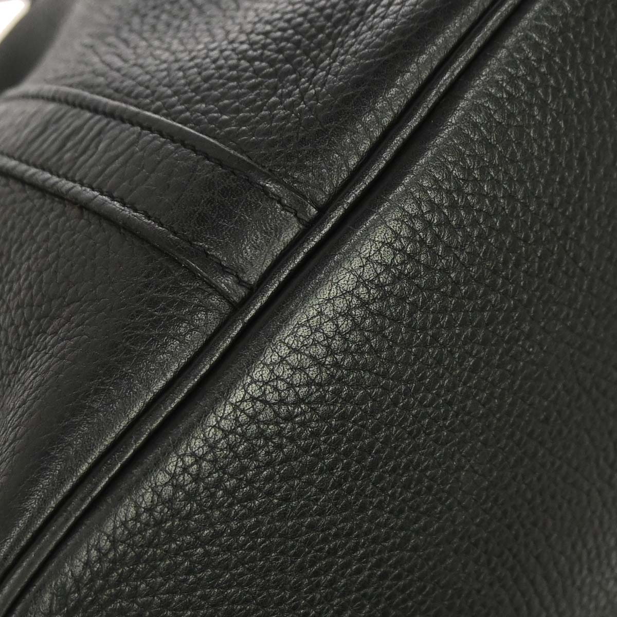 Hermes Black Taurillon Clemence Picotin Lock 26 GM Handbag