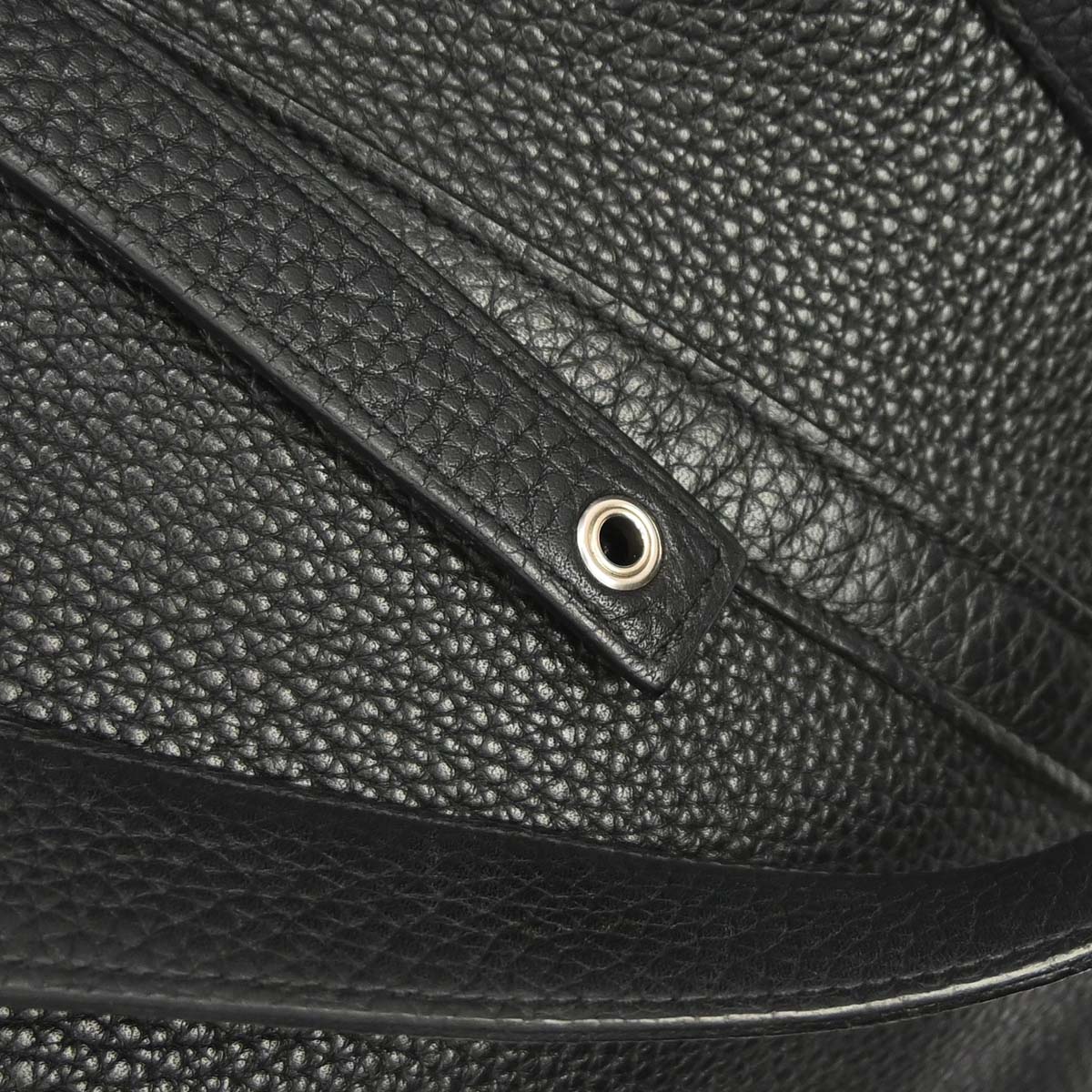 Hermes Black Taurillon Clemence Picotin Lock 26 GM Handbag