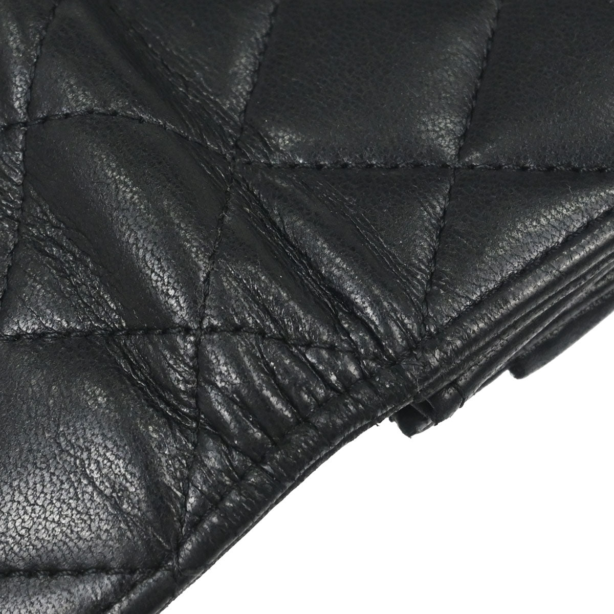 Chanel 2014-2015 Black Lambskin Coin Purse Wallet