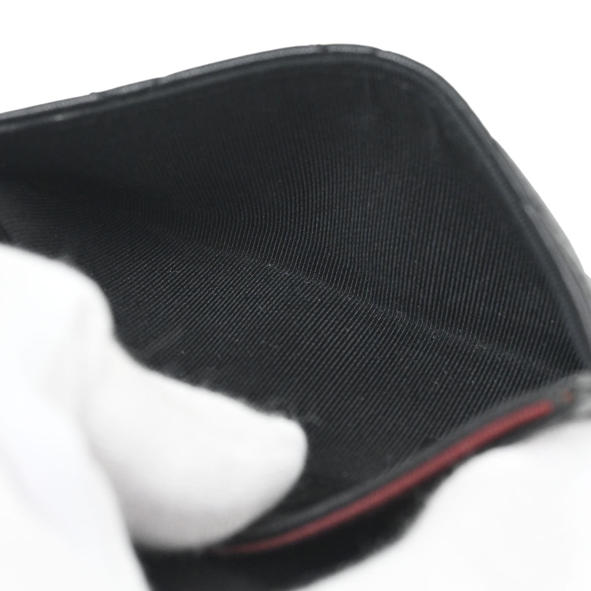 Chanel 2014-2015 Black Lambskin Coin Purse Wallet