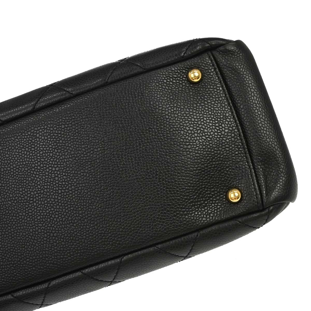 Chanel Black Caviar Skin Timeless CC Chain Tote Bag