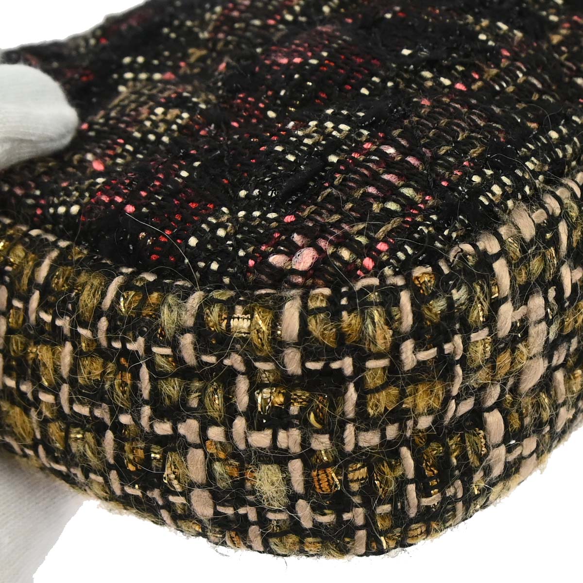 Chanel 2014-2015 Brown Tweed Paris-Dallas Camera Bag Large Shoulder Bag