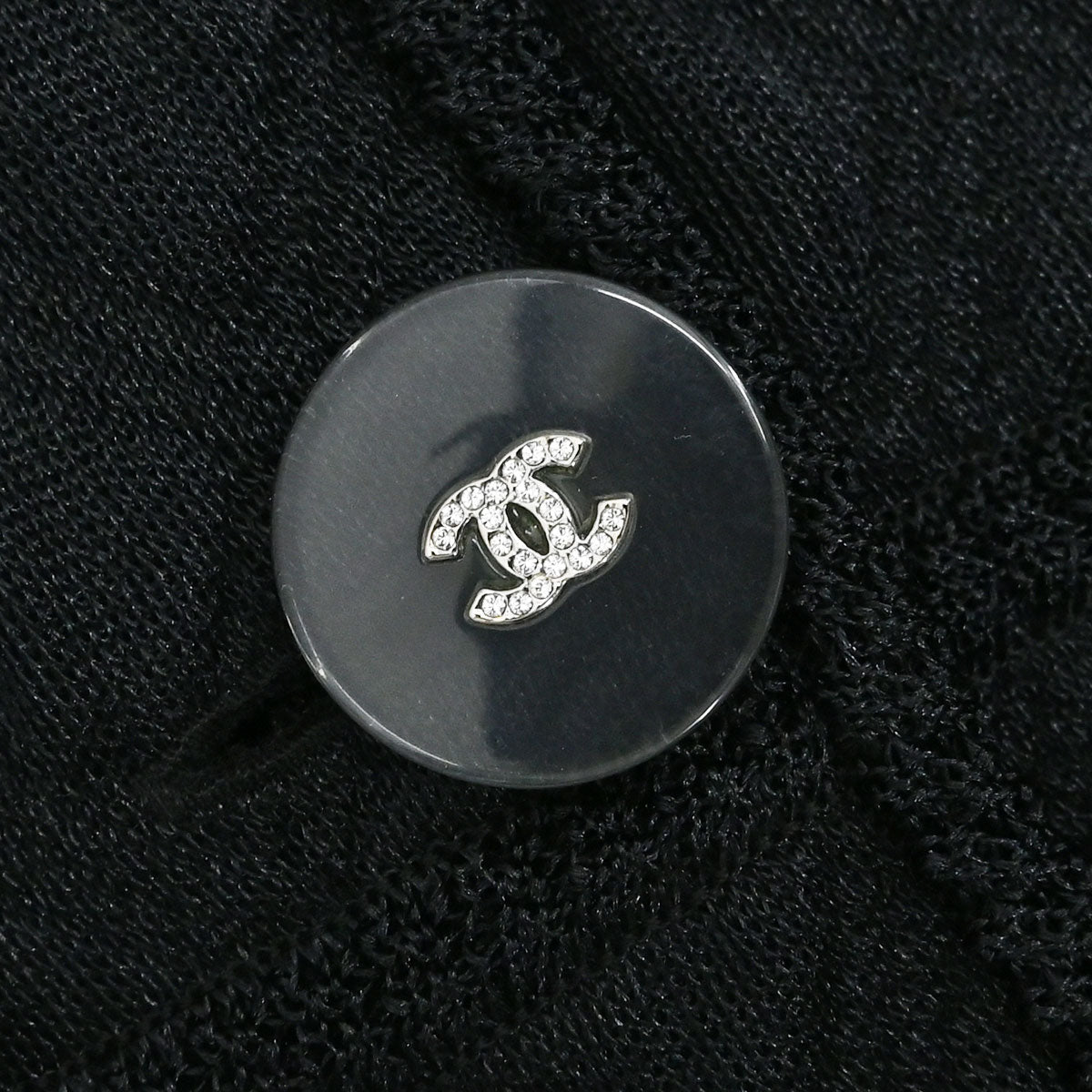 Chanel 2017 Single Breasted Collarless Jacket Black #40