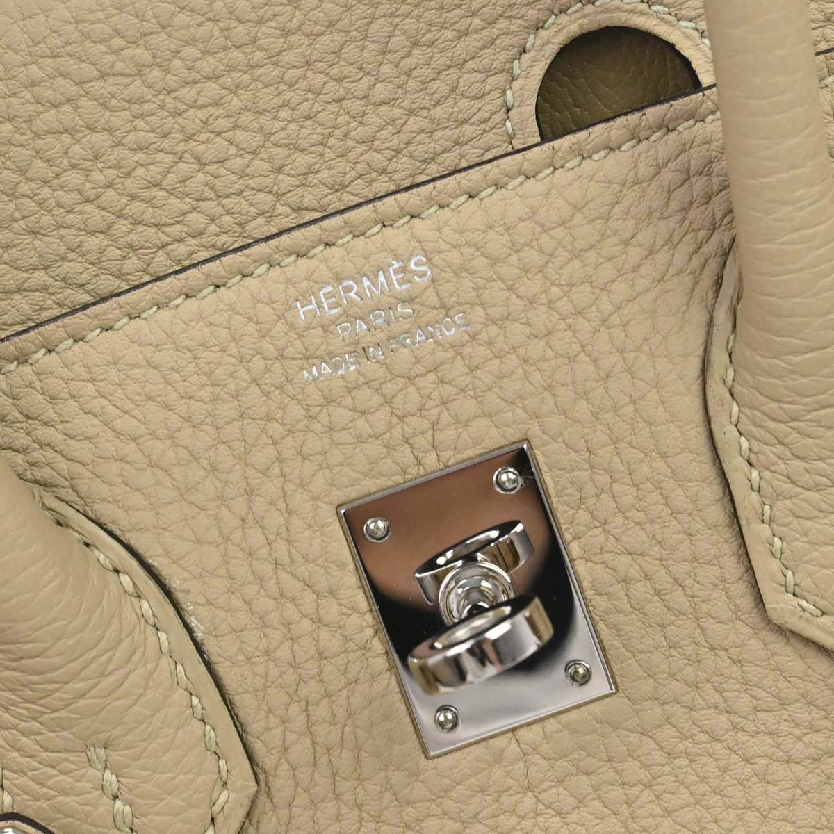Hermes Trench Togo Birkin 25 Handbag