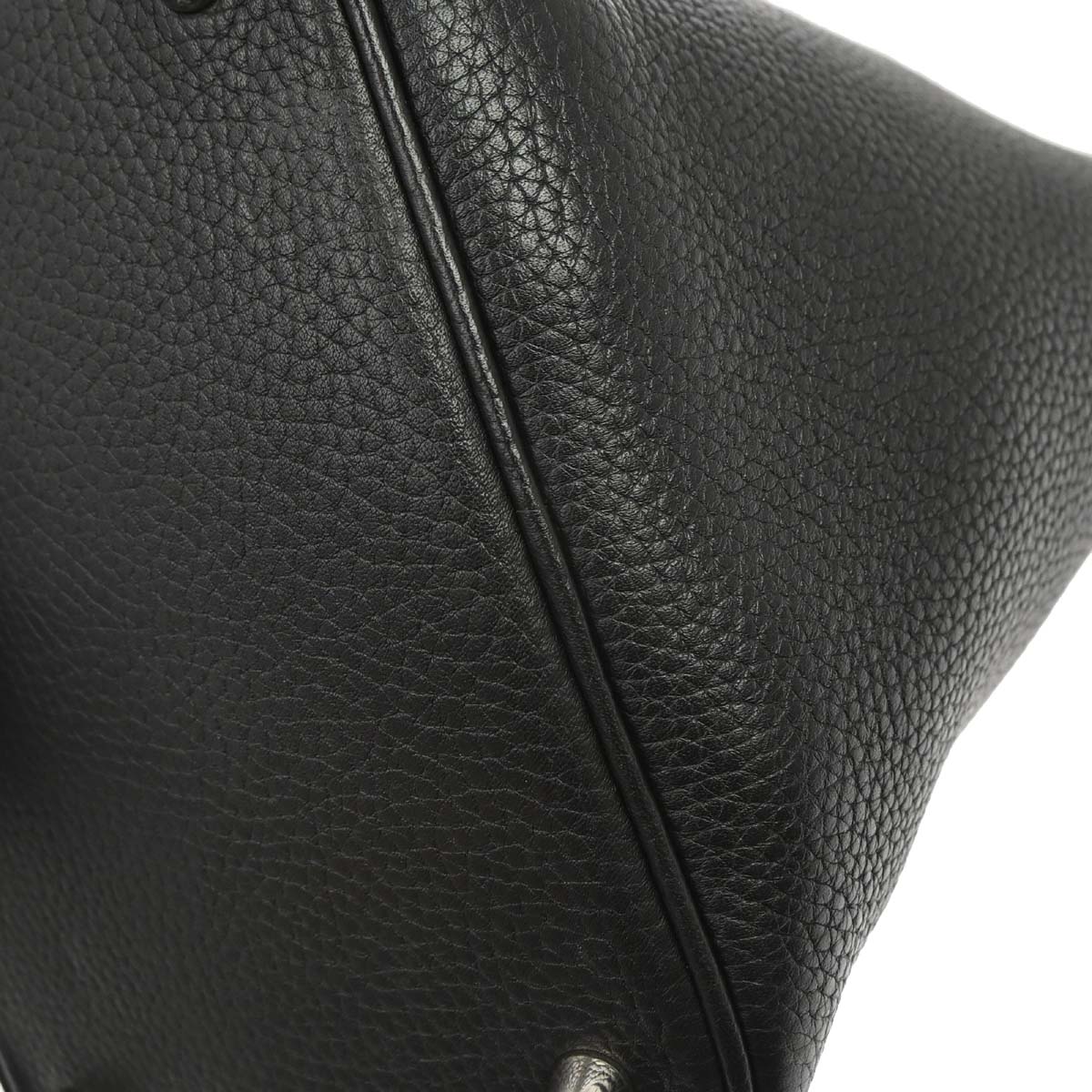 Hermes Black Taurillon Clemence Picotin Lock 18 PM Handbag