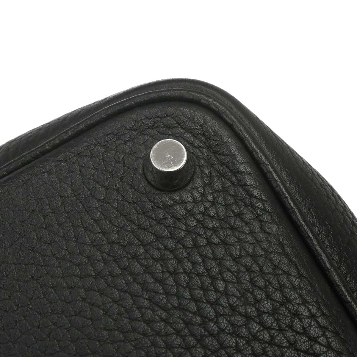 Hermes Black Taurillon Clemence Picotin Lock 18 PM Handbag