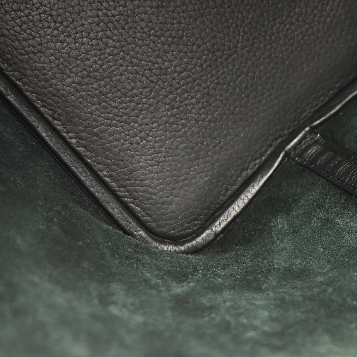 Hermes Black Togo Picotin Lock 22 MM Handbag
