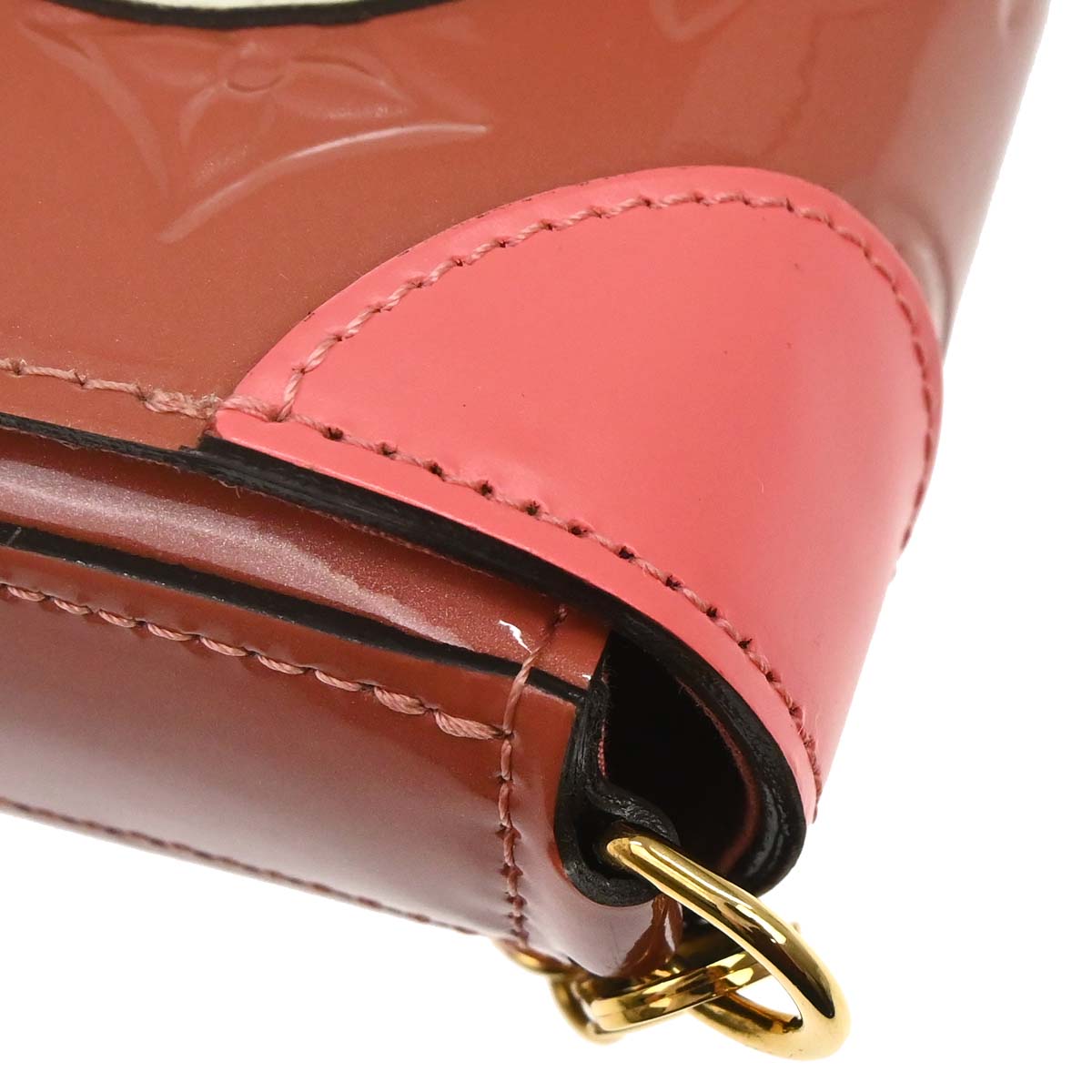 Louis Vuitton 2018 Pink Vernis Pochette Felicie Shoulder Bag M62767