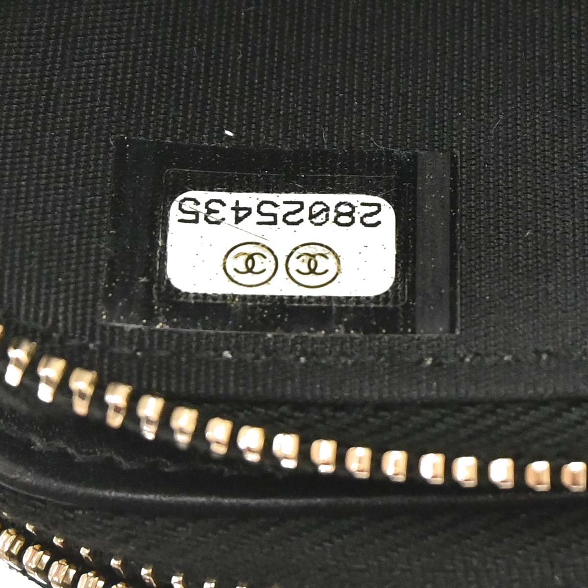 Boy Chanel 2019 Black Caviar Skin Double Zip Chain WOC Shoulder Bag