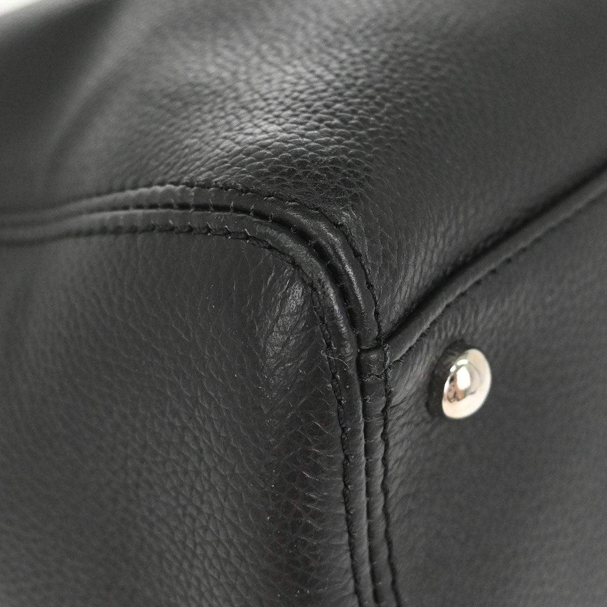 Chanel 2013-2014 Black Calfskin Executive Cerf 2way Shoulder Tote Bag