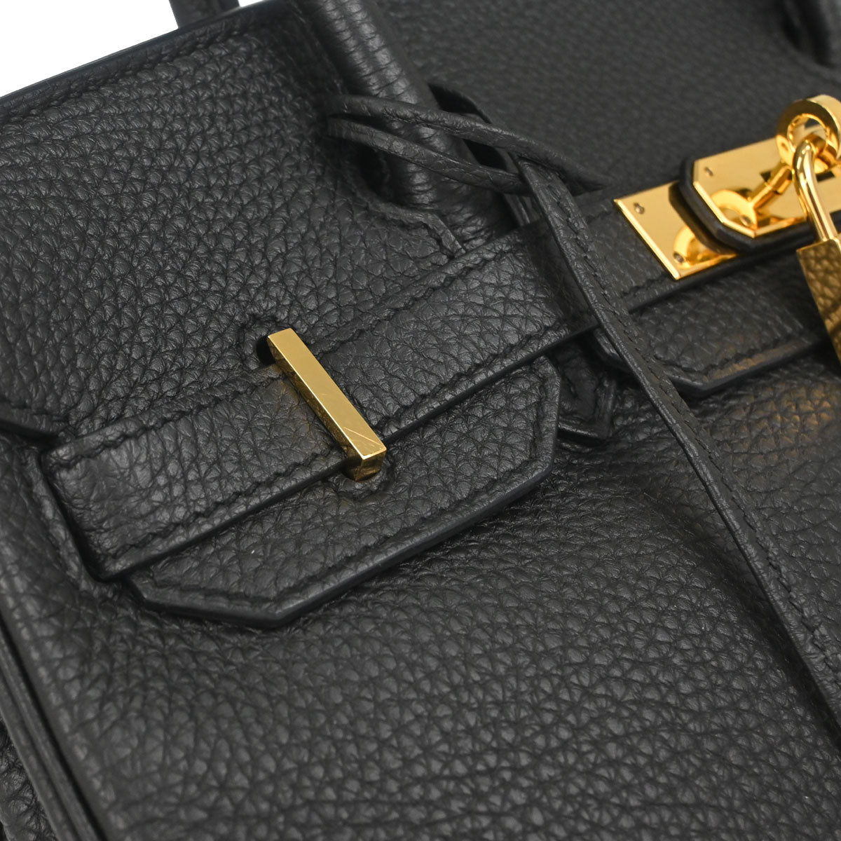 Hermes Black Togo Birkin 30 Handbag