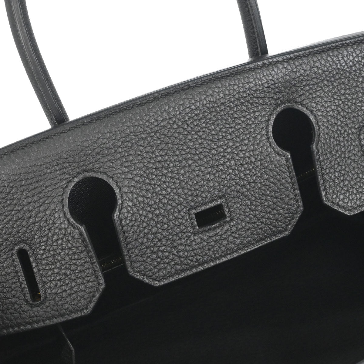 Hermes Black Togo Birkin 30 Handbag