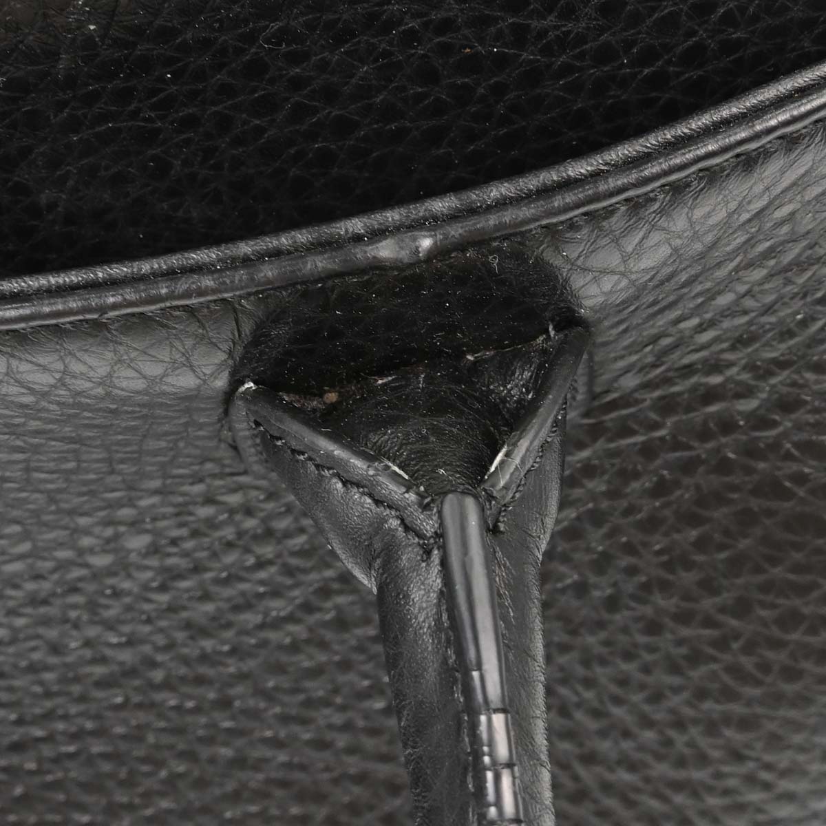 Chanel Black Deerskin Executive Cerf Tote Bag