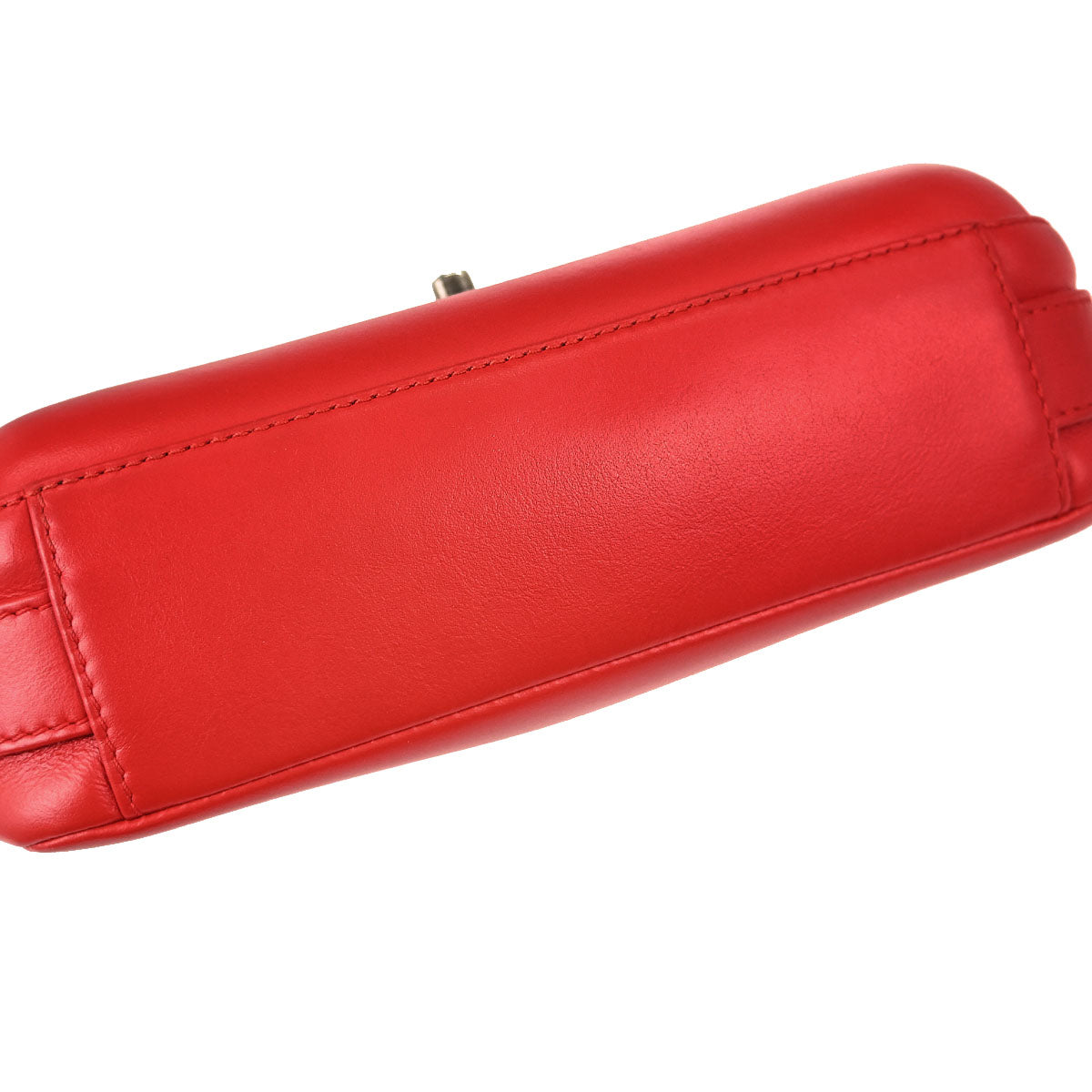 Chanel 2017-2018 Red Lambskin Rock My Shoulder Bag